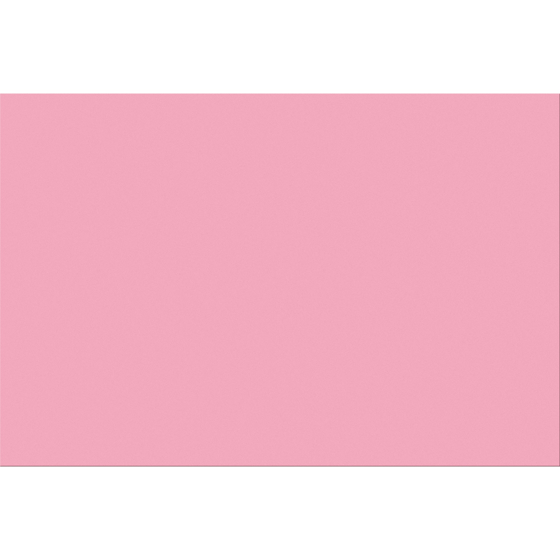 Construction Paper, Medium Weight, Pink, 12" x 18", 100 Sheets