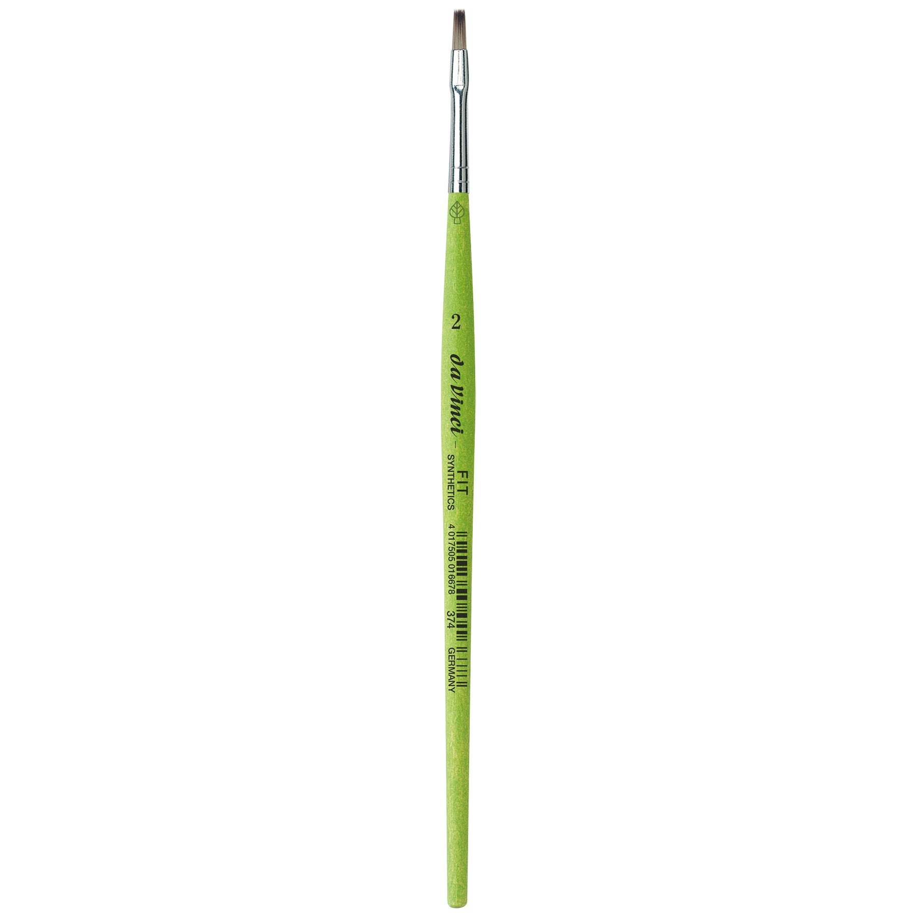 FIT Synthetics Student Brush, Synthetic, Acrylic & Tempera, Flat, Series 374, Size 2