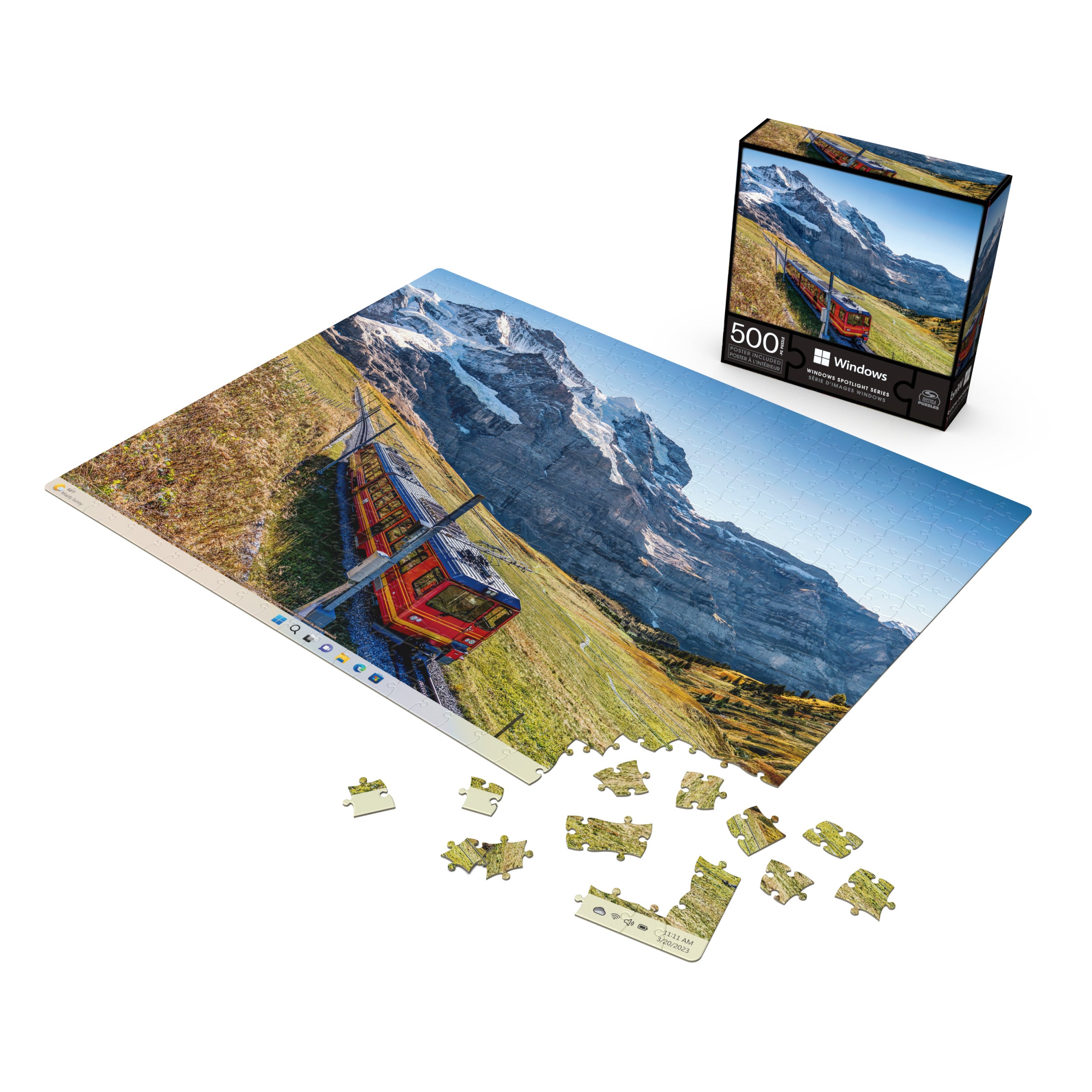 Spin Master Puzzles, Microsoft Windows 500pc Puzzle Styles May Vary
