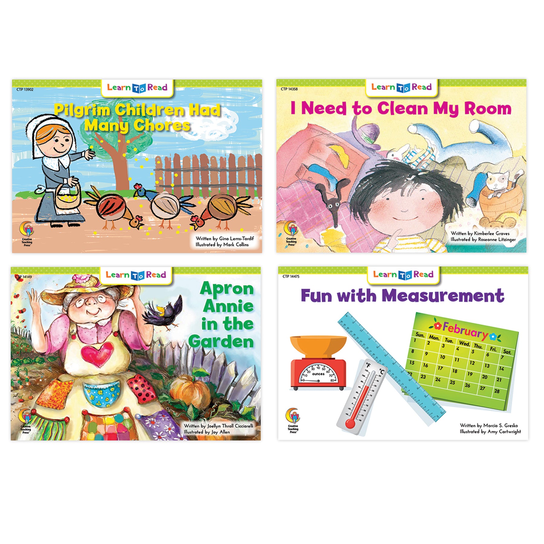 Learn to Read Variety Pack 11, Level E-F, 12 Titles