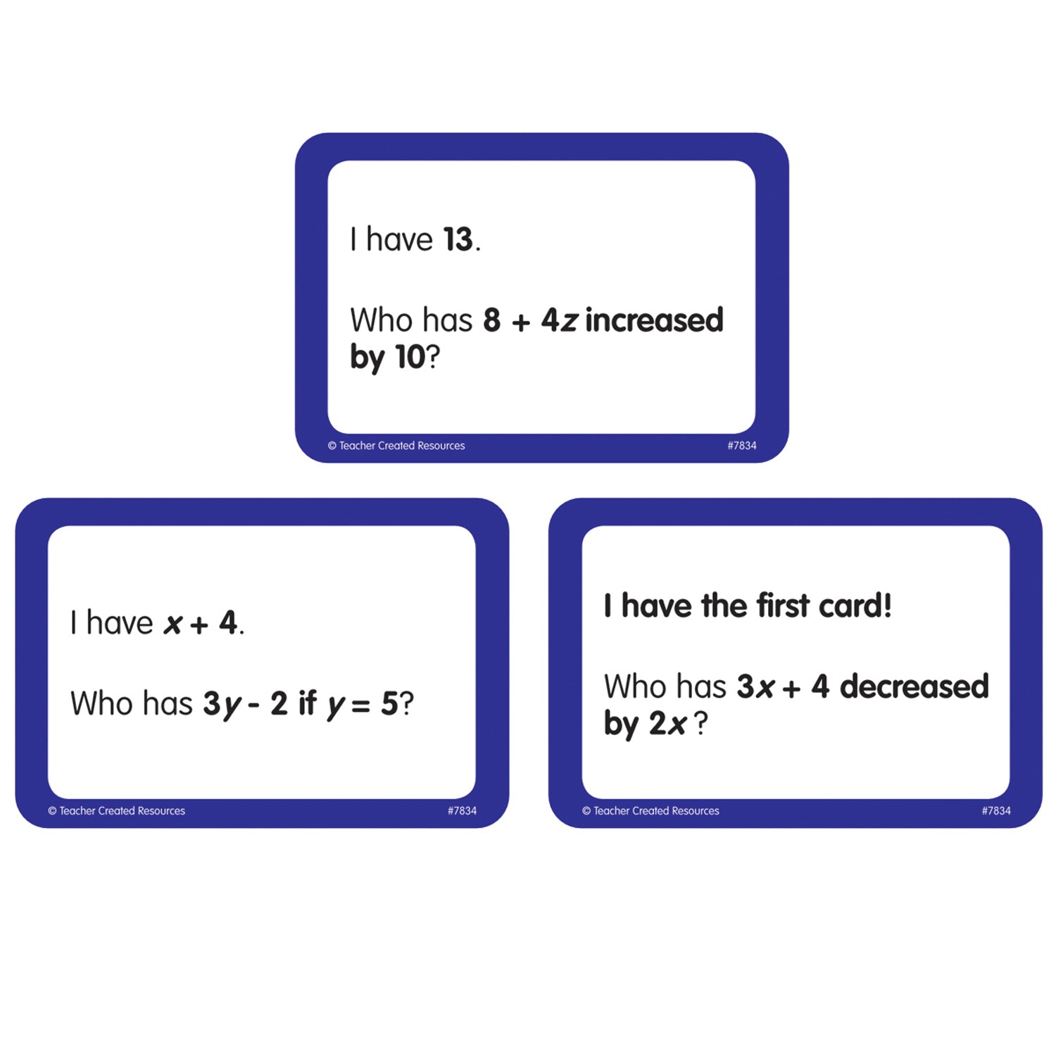 I Have... Who Has...? Math Game (Gr. 5–6)