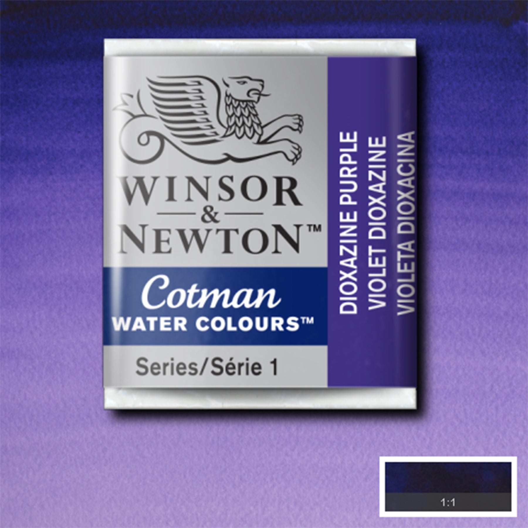 CWC Half Pan - Dioxazine Purple