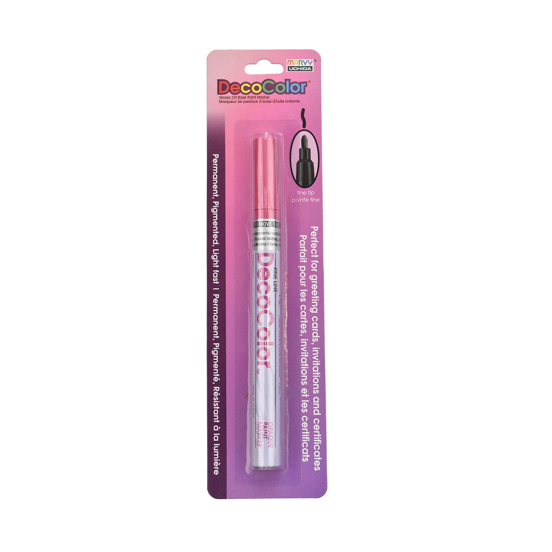 DecoColor® Paint Marker, Fine, 200-S, Pink #9