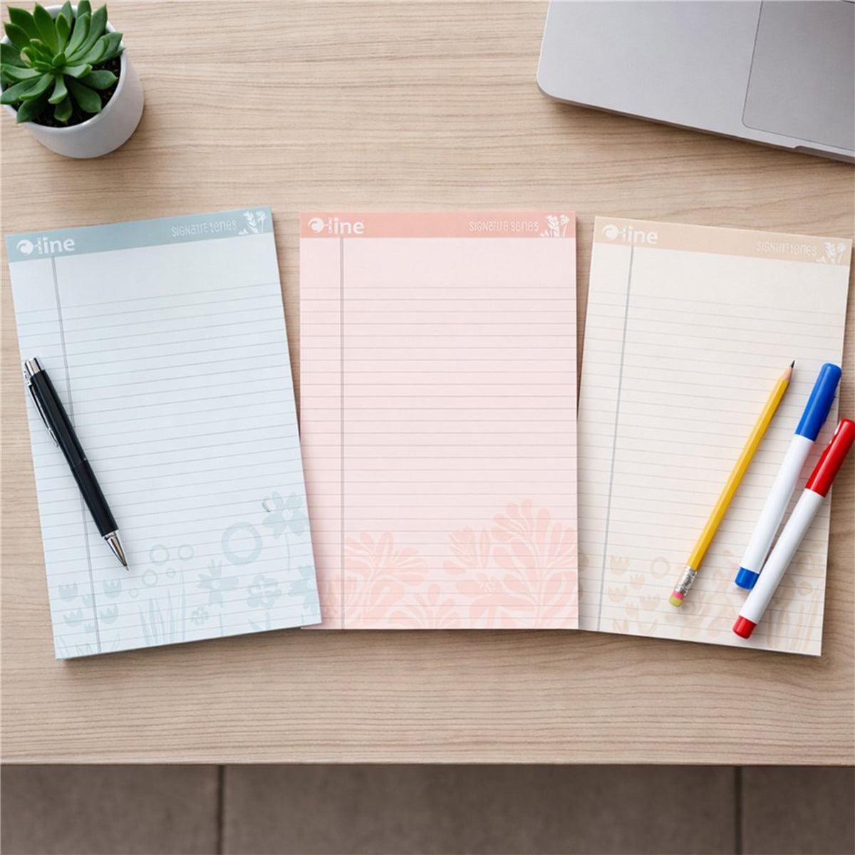 LEGAL PAD SIGNATURE 8.5X11 3PK