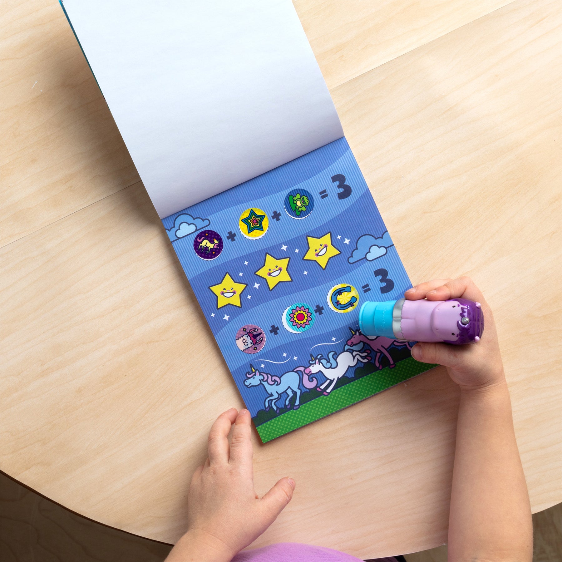 Sticker WOW! Activity Pad & Sticker Stamper - Purple Unicorn