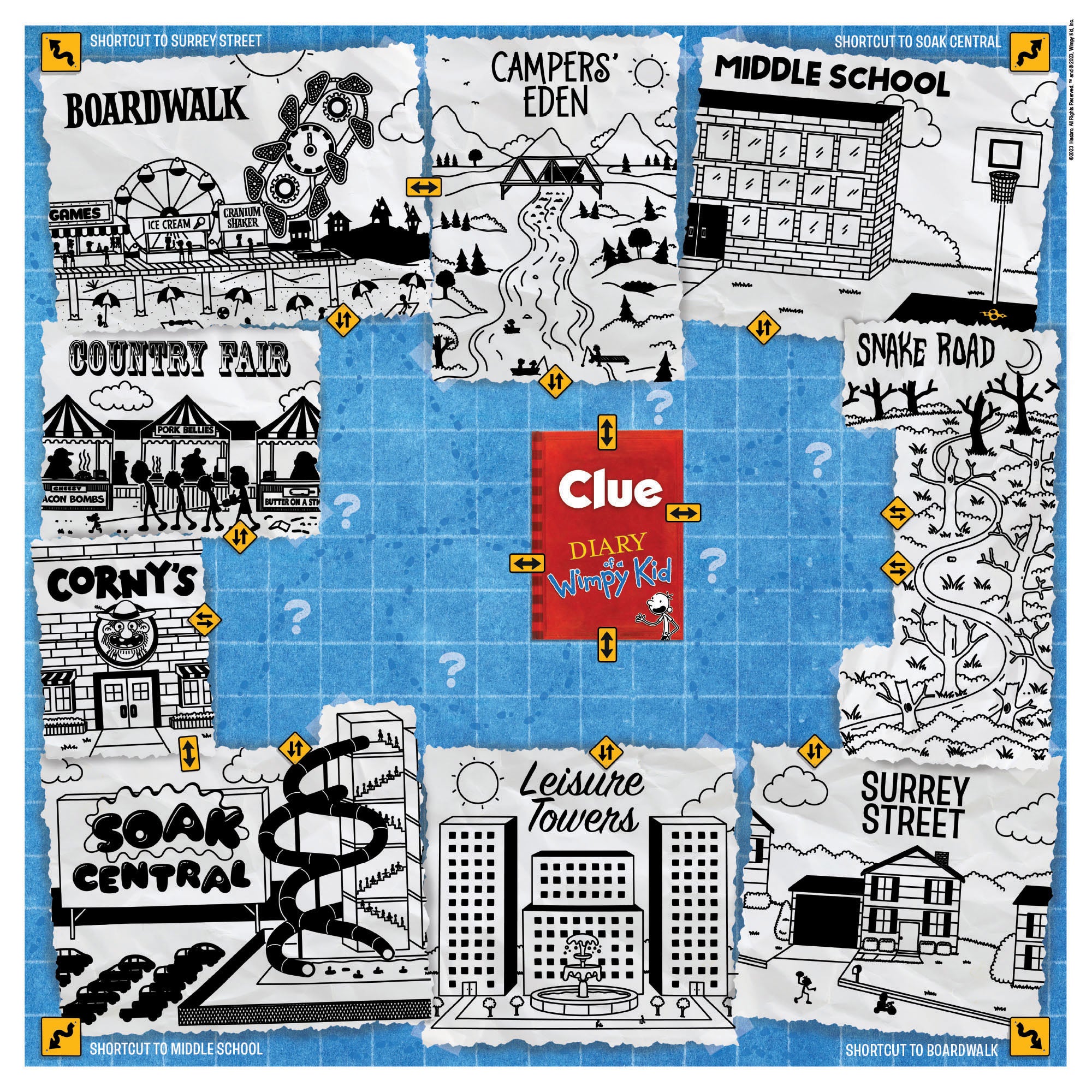 CLUE®: Diary of a Wimpy Kid