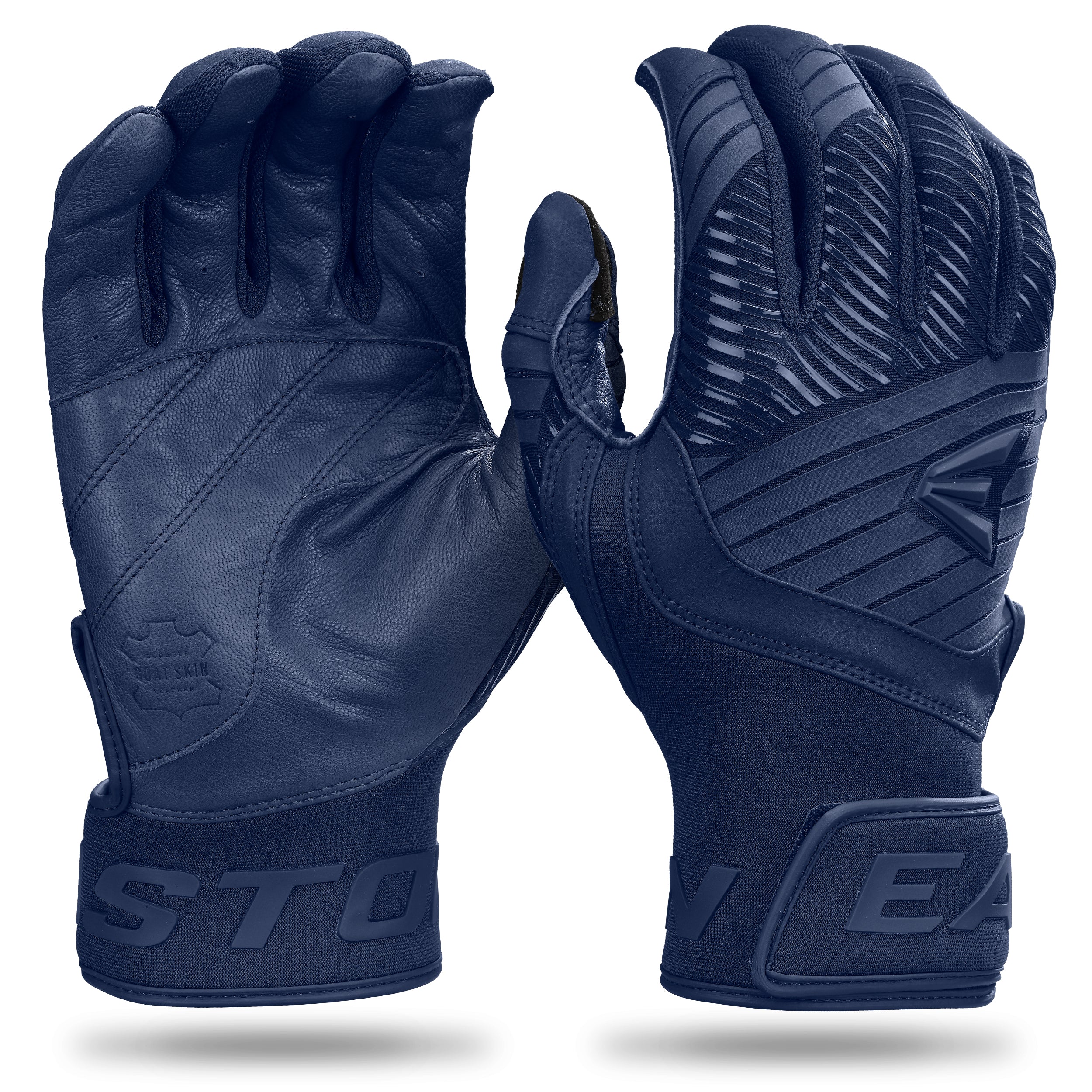 Easton Adult Walk-Off Ethos Batting Gloves - Small - Deep Sea - Navy/Navy