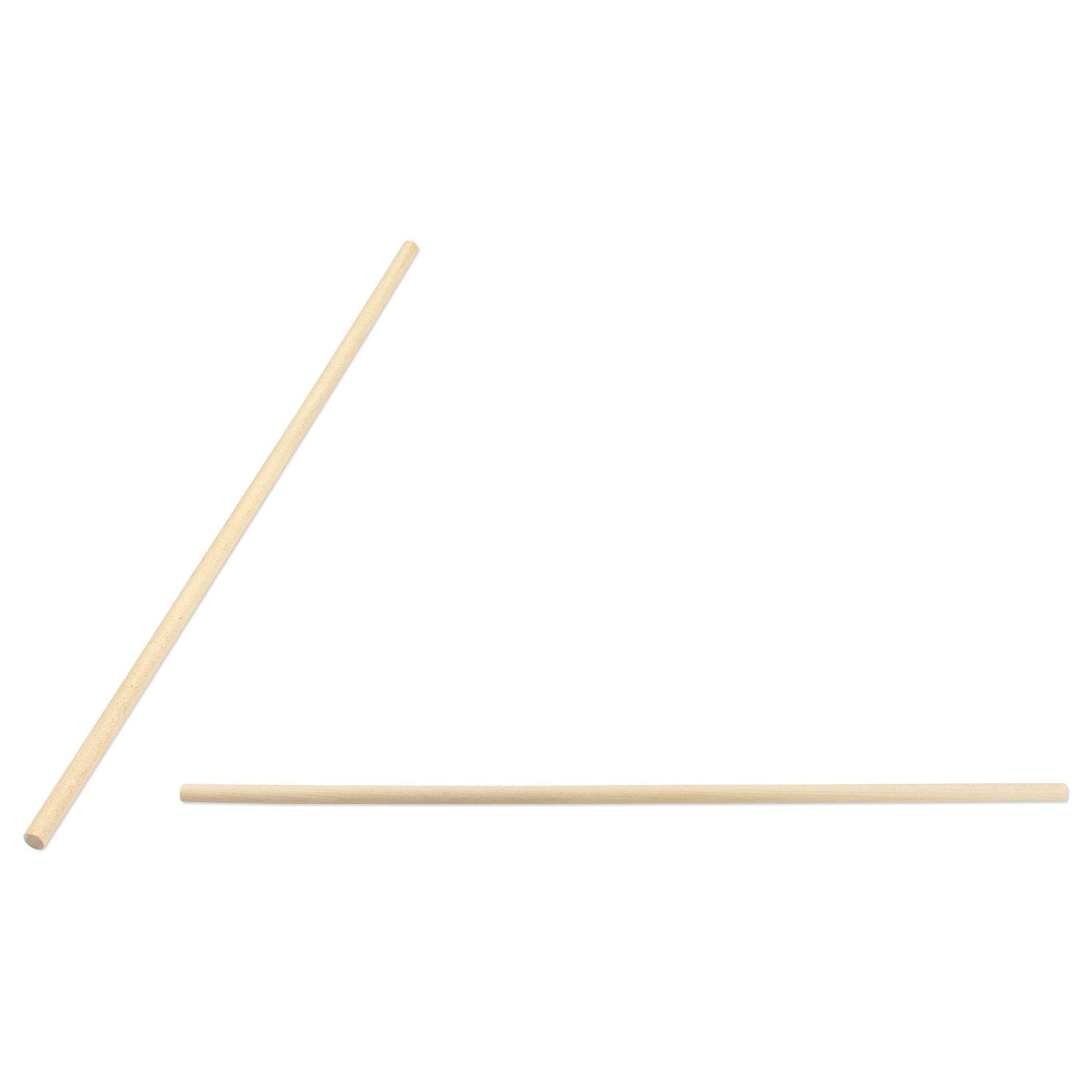 Dowels, 25 pcs, 1/4" x 12"