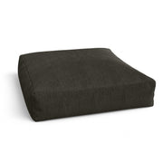 Jaxx Brio Large Décor Floor Pillow/Meditation Yoga Cushion, Plush Microvelvet, Charcoal