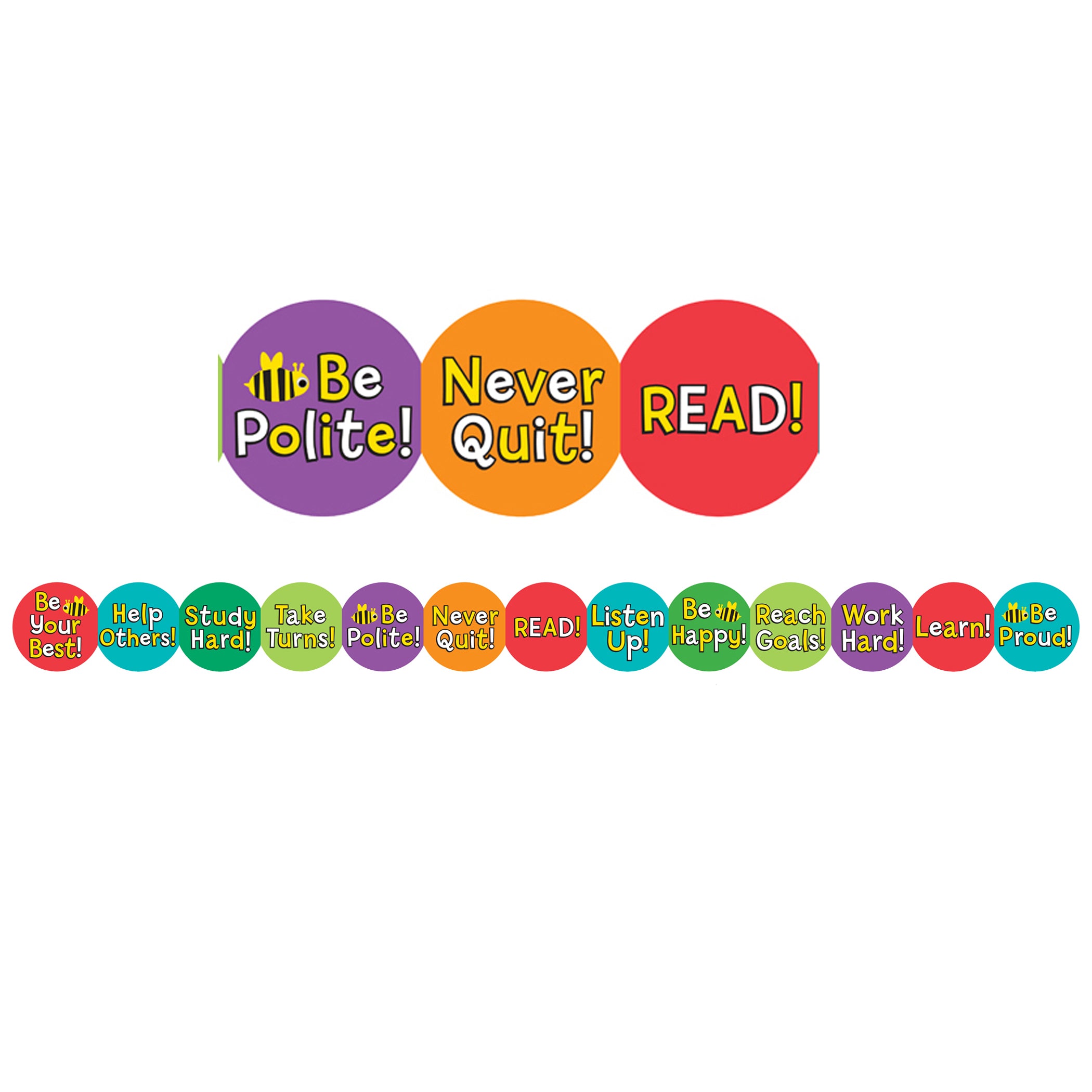 Border - 12 Strips Ea. 3"x36" - Be Your Best Die-Cut