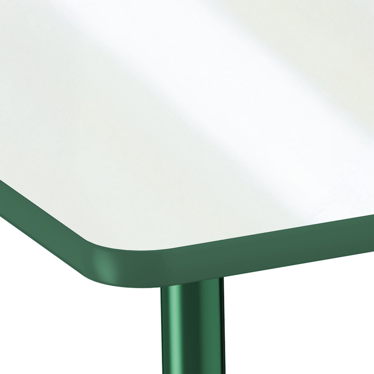 24" x 48" Rectangle Dry-Erase Activity Table with Adjustable Chunky Legs - Whiteboard/Green