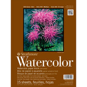 400 Series Watercolor Paper Block, 15 Sheet, 9x12 inch, 1 Count