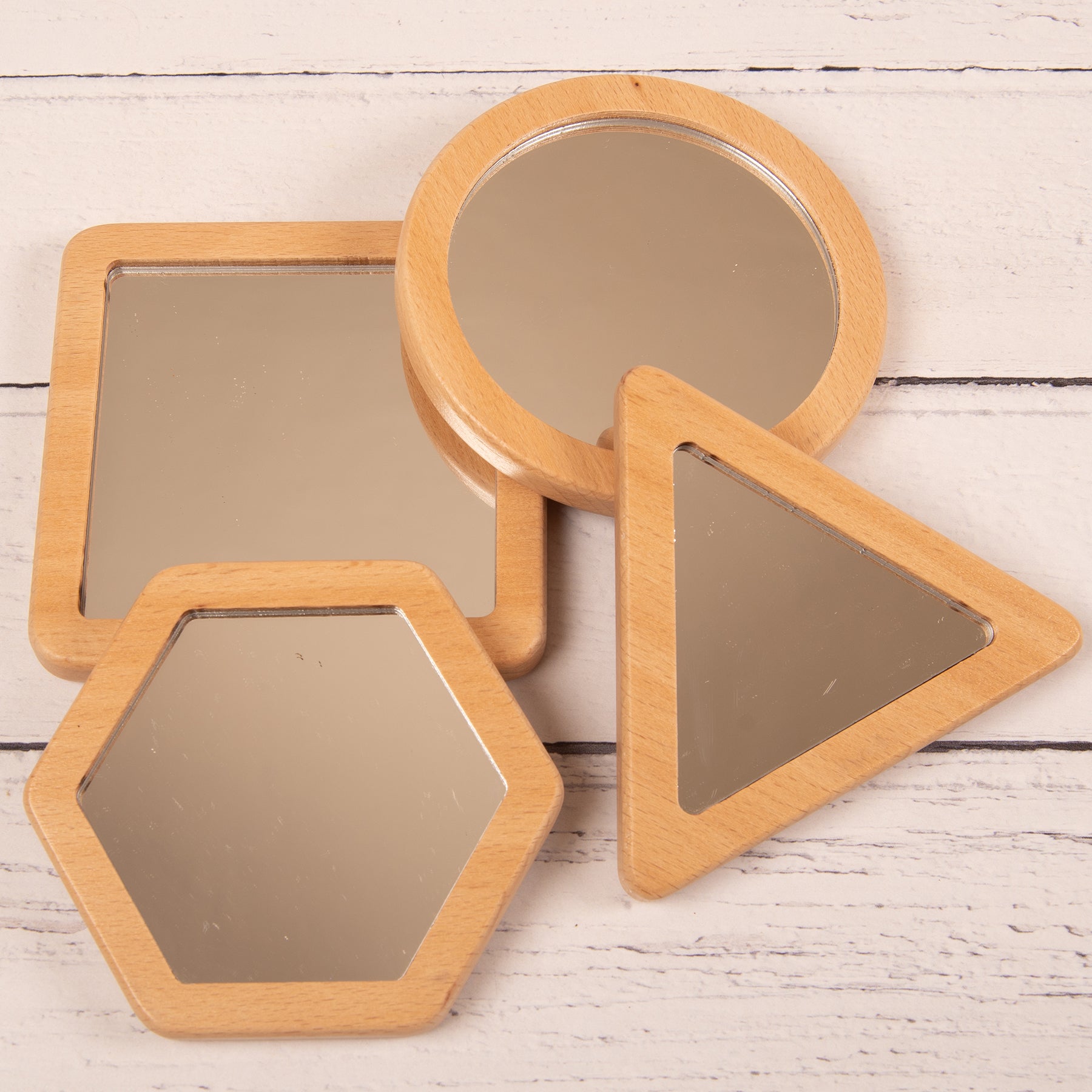 Little Looking Shape Mirrors - Set of 4
