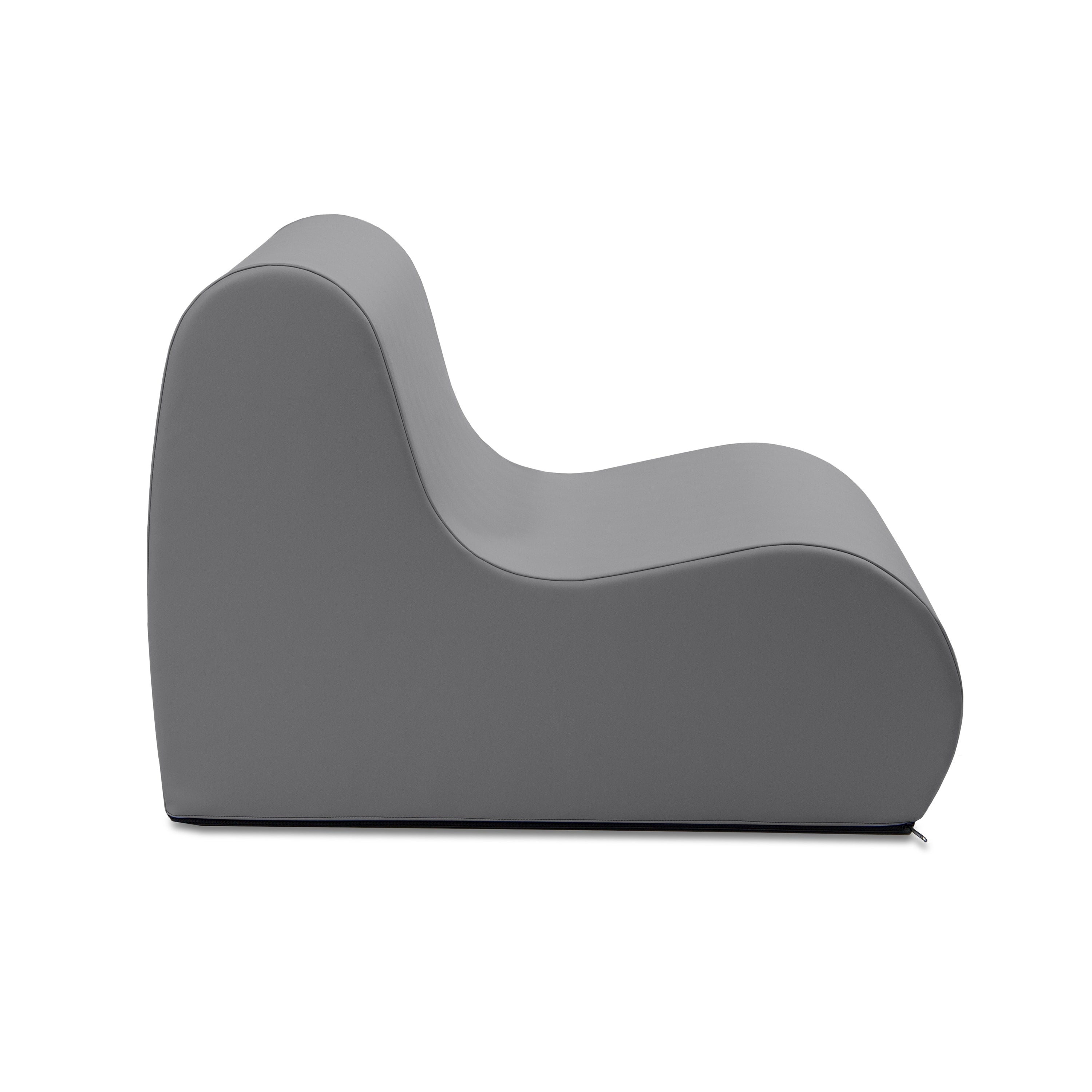 Jaxx Midtown Medium Classroom Soft Foam Chair - Premium Vinyl Cover - Red