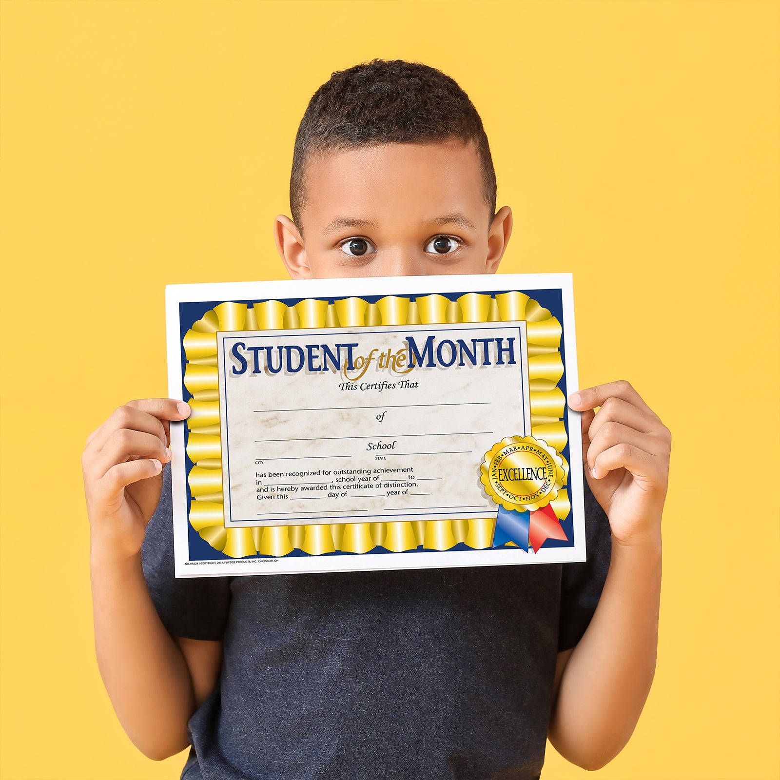 Student of the Month Certificate, 8.5" x 11", Pack of 30