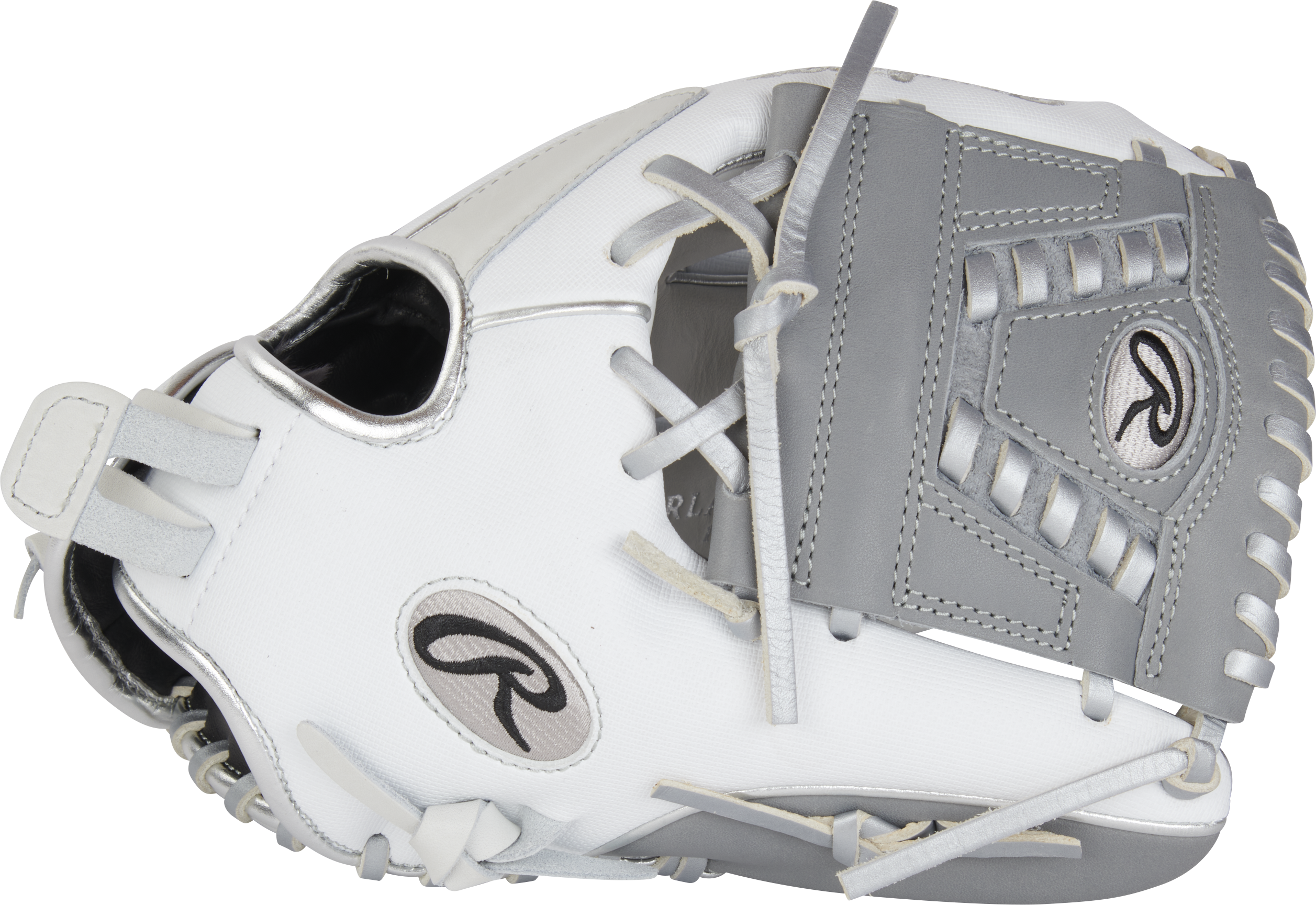 Rawlings Liberty Advanced 12-Inch Sofball Glove  - Right Hand Thrower - White/White Speedshell