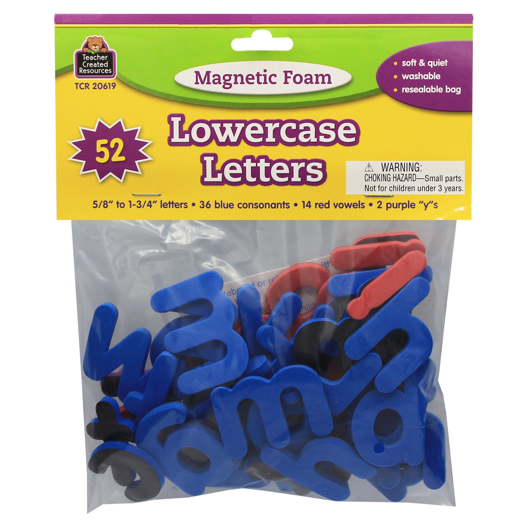 Magnetic Foam: Lowercase Letters