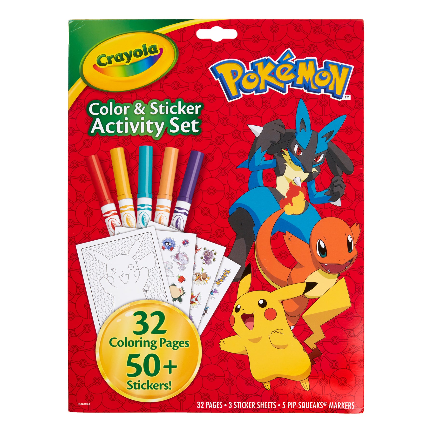 Color & Sticker Activity Set, Pokemon