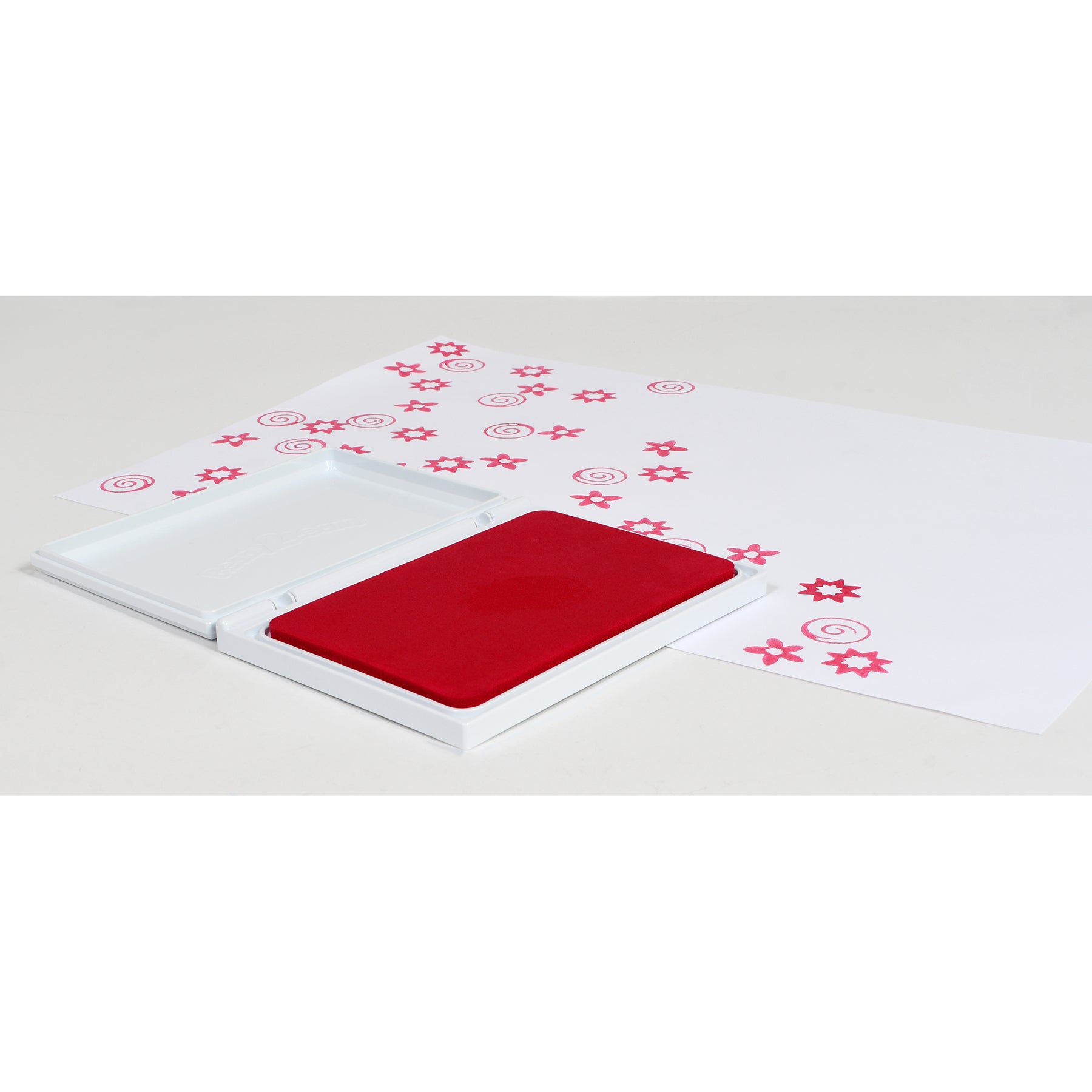 Jumbo Washable Stamp Pad - Red - 6.2"L x 4.1"W