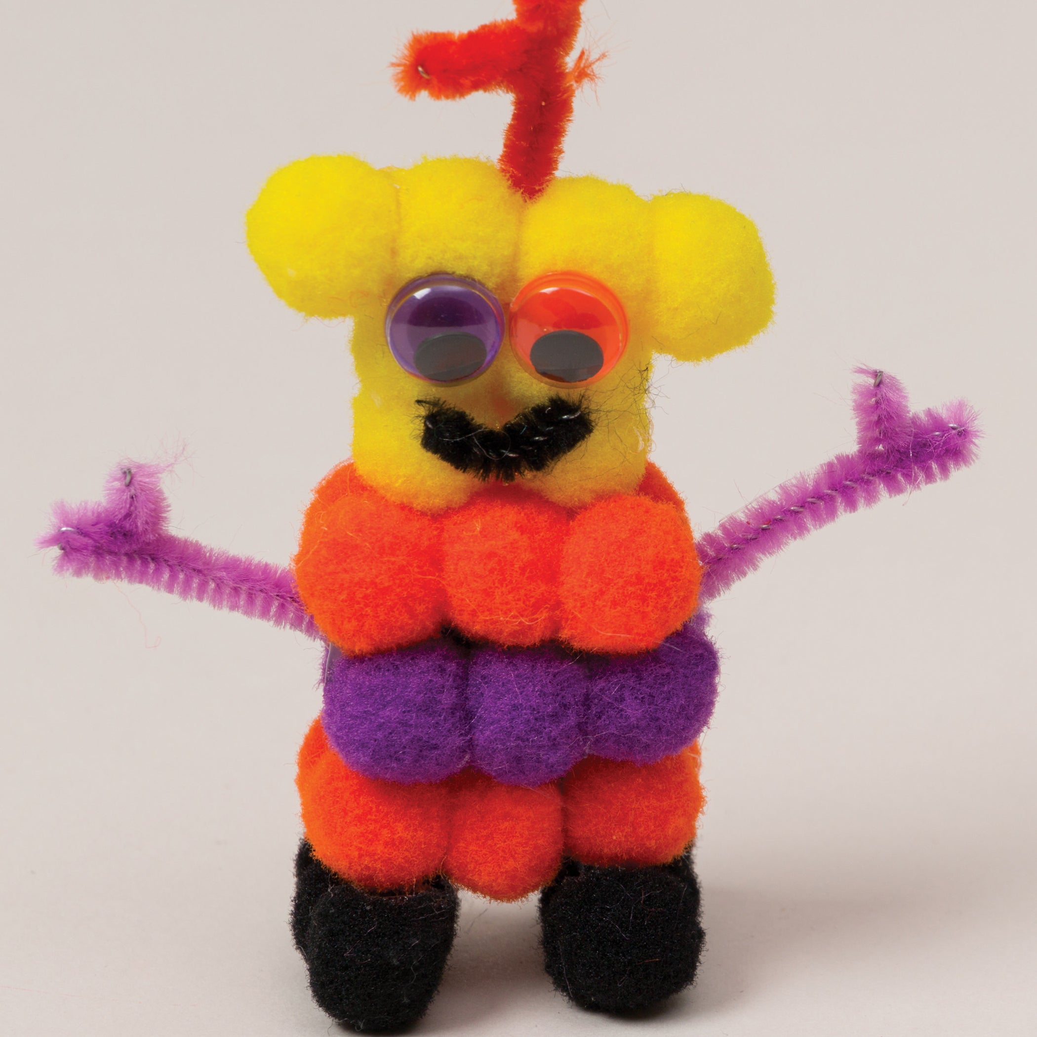 Pom Pons, Color Splash, 1", 100 Pieces