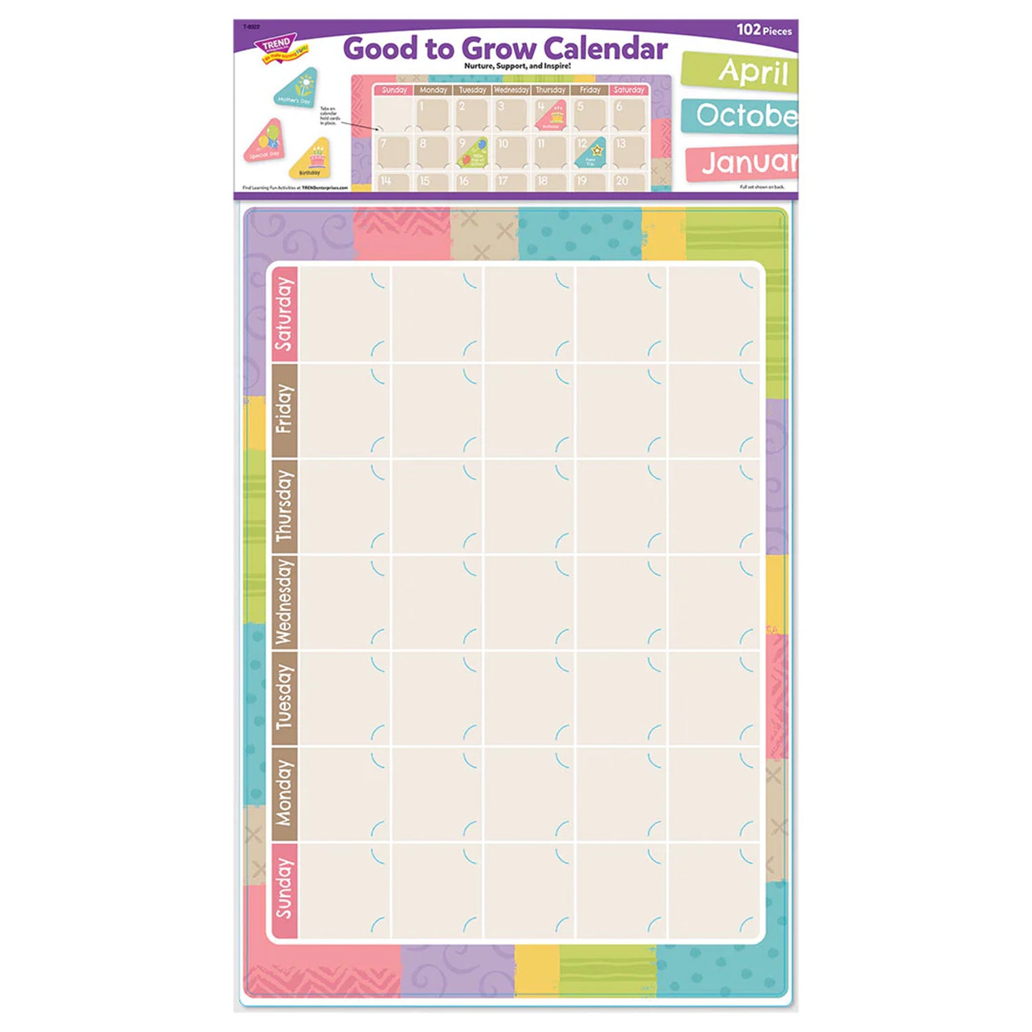 Good to Grow Calendar Bulletin Board Set
