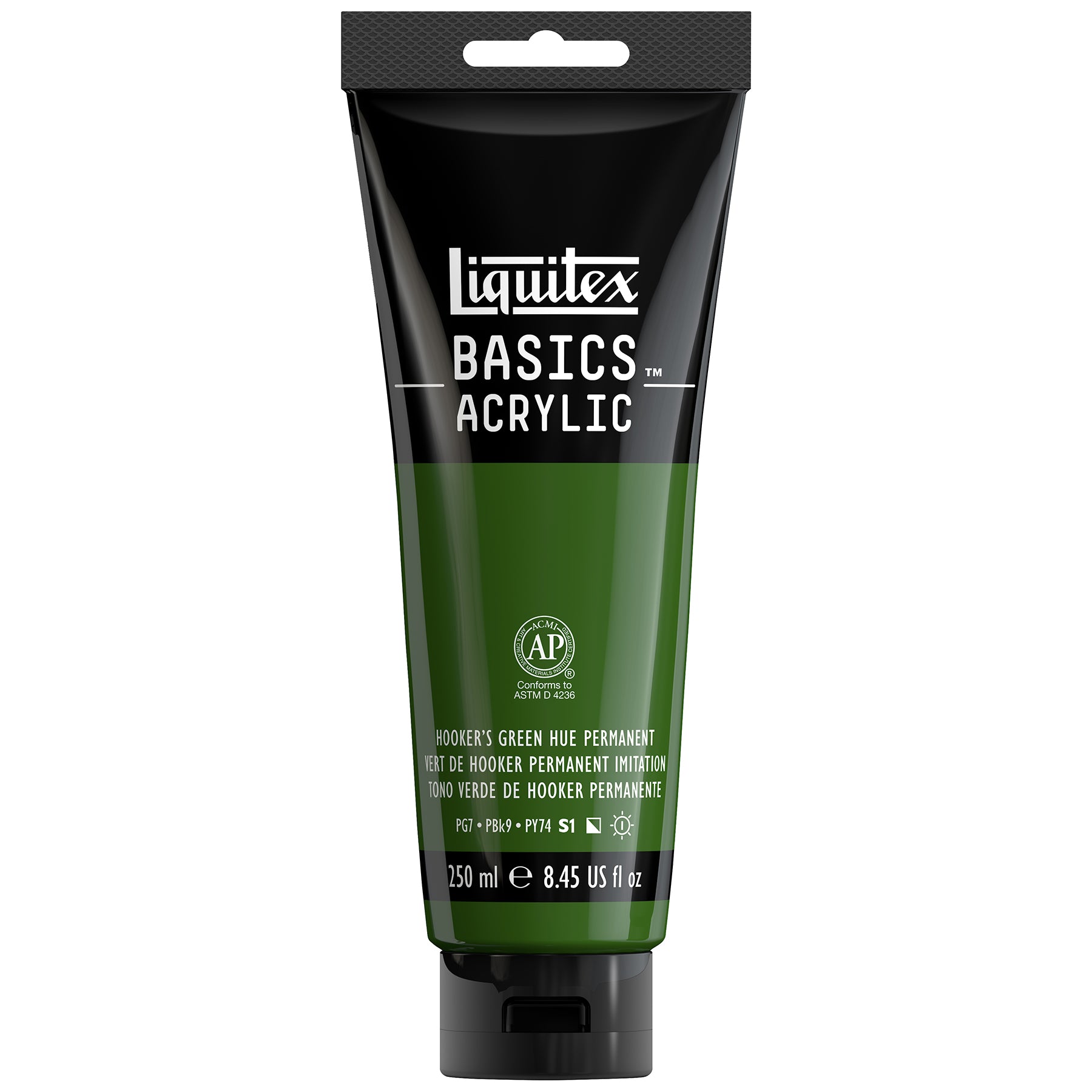 LQ BASICS 250ml tube - Hooker’s Green Hue Permanent