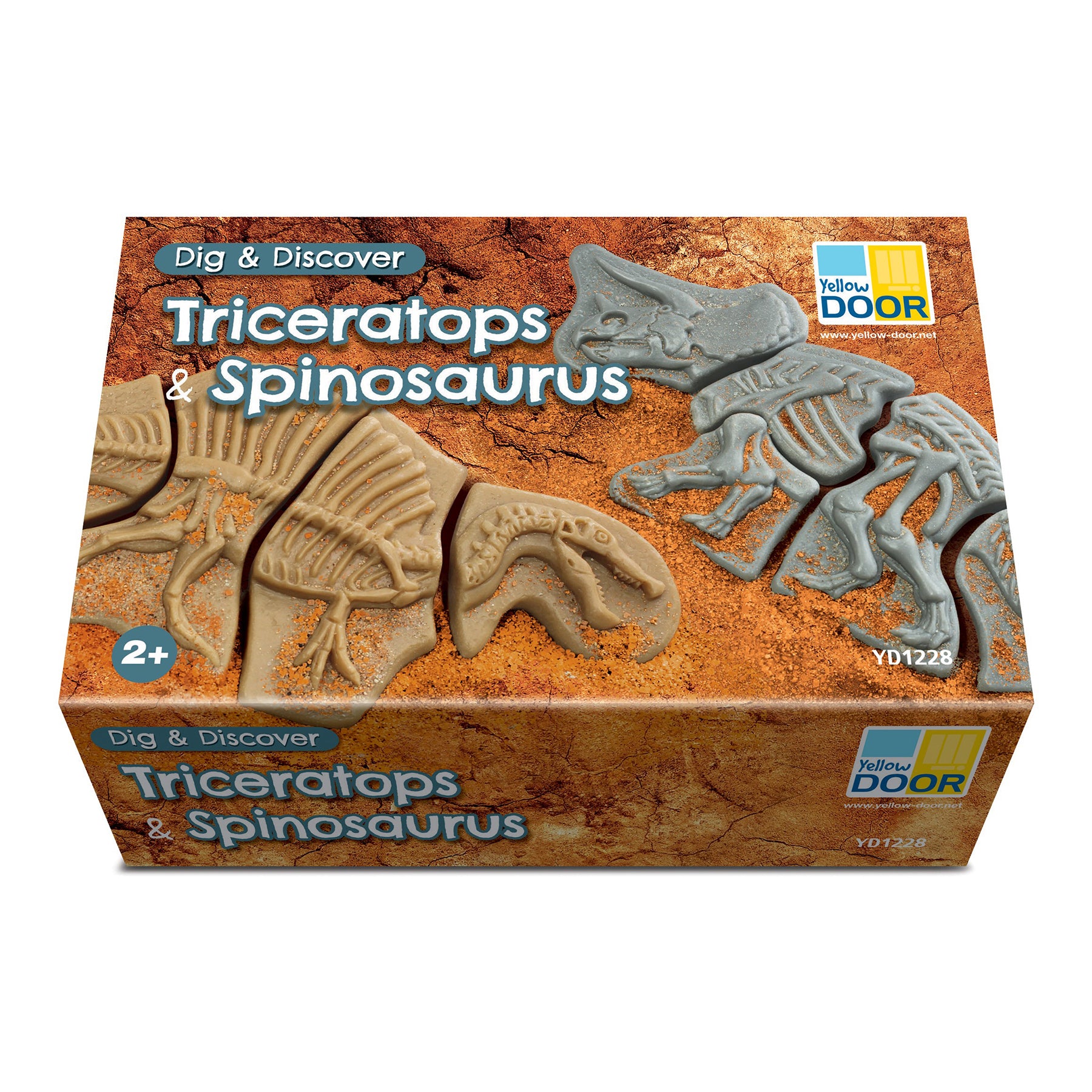 Dig and Discover - Triceratops & Spinosaurus