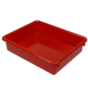 Stowaway® 3" Letter Tray no Lid, Red