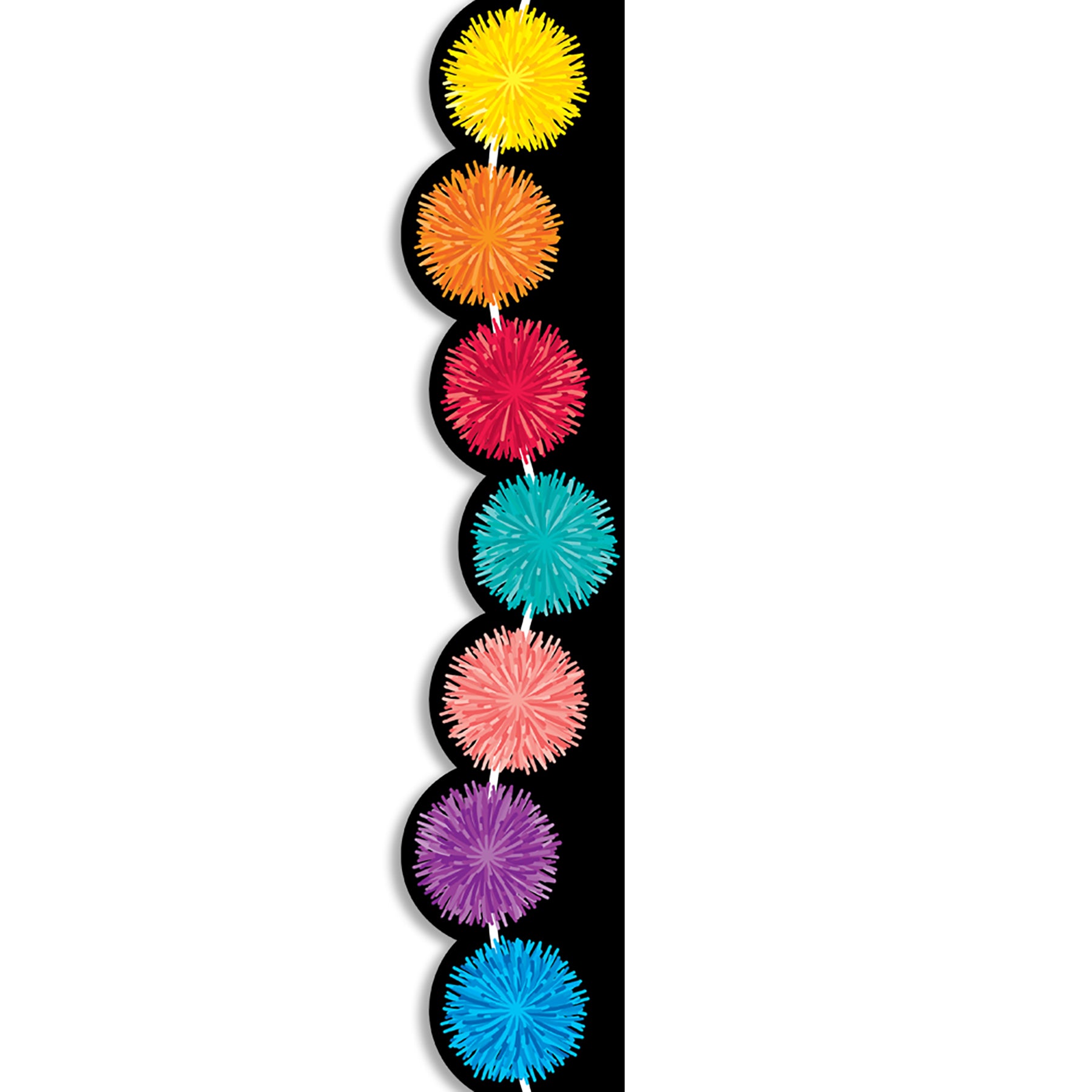 Pom Poms EZ Border, 48 Feet