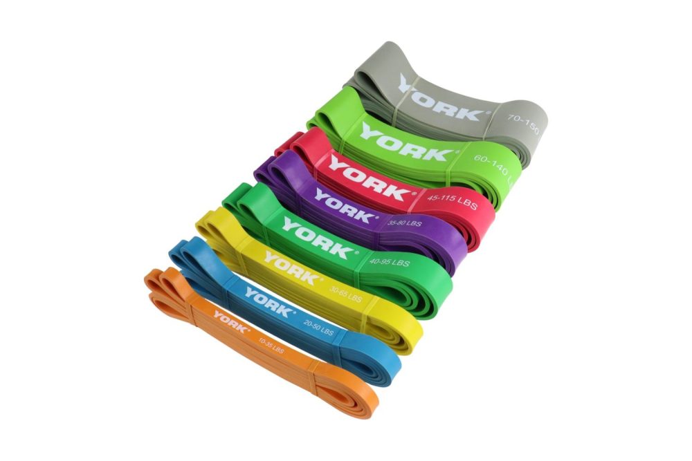 York Fitness Band Set - Full Band Set (set of 8 bands)