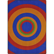 Fascinate 7'8" x 10'9" area rug in color Primary