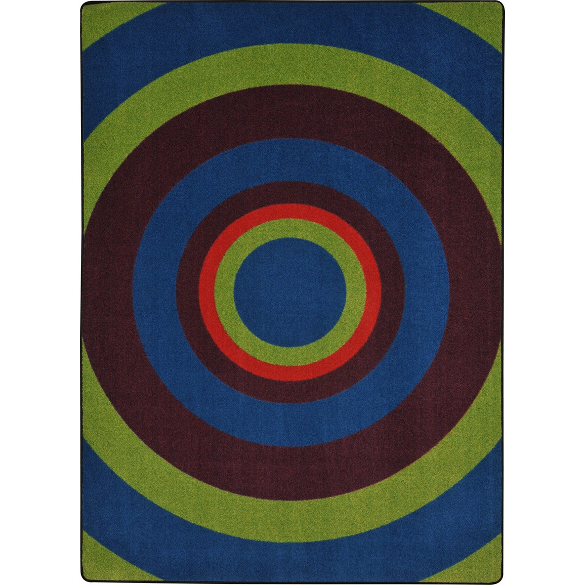 Fascinate 5'4" x 7'8" area rug in color Tropics