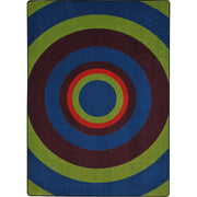 Fascinate 5'4" x 7'8" area rug in color Tropics