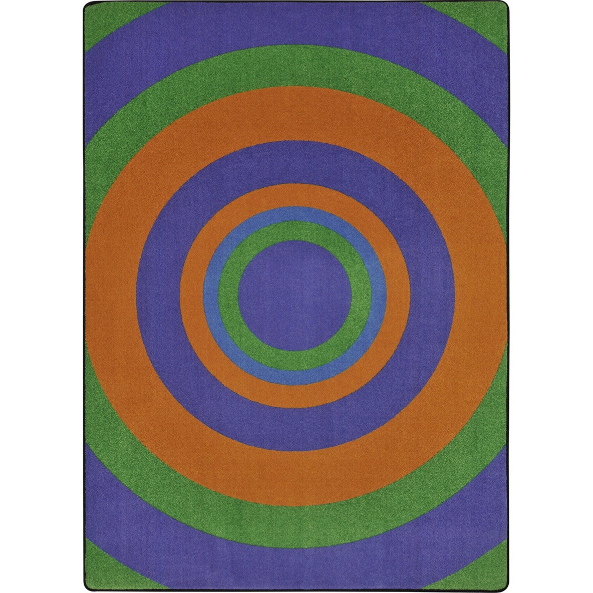 Fascinate 7'8" x 10'9" area rug in color Violet