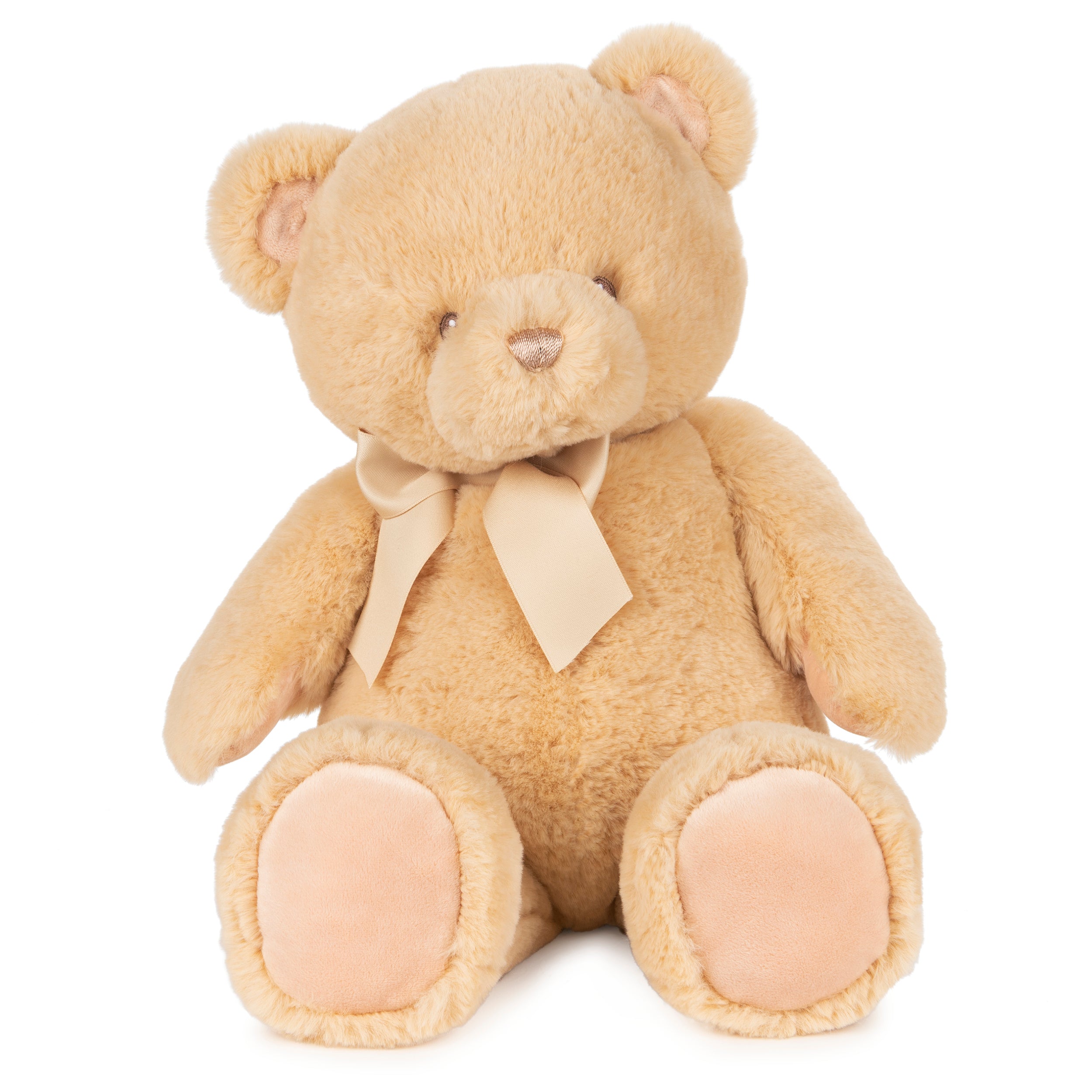 Baby GUND My First Friend Teddy Bear, Tan, Ultra Soft Animal Plush Toy for Babies and Newborns