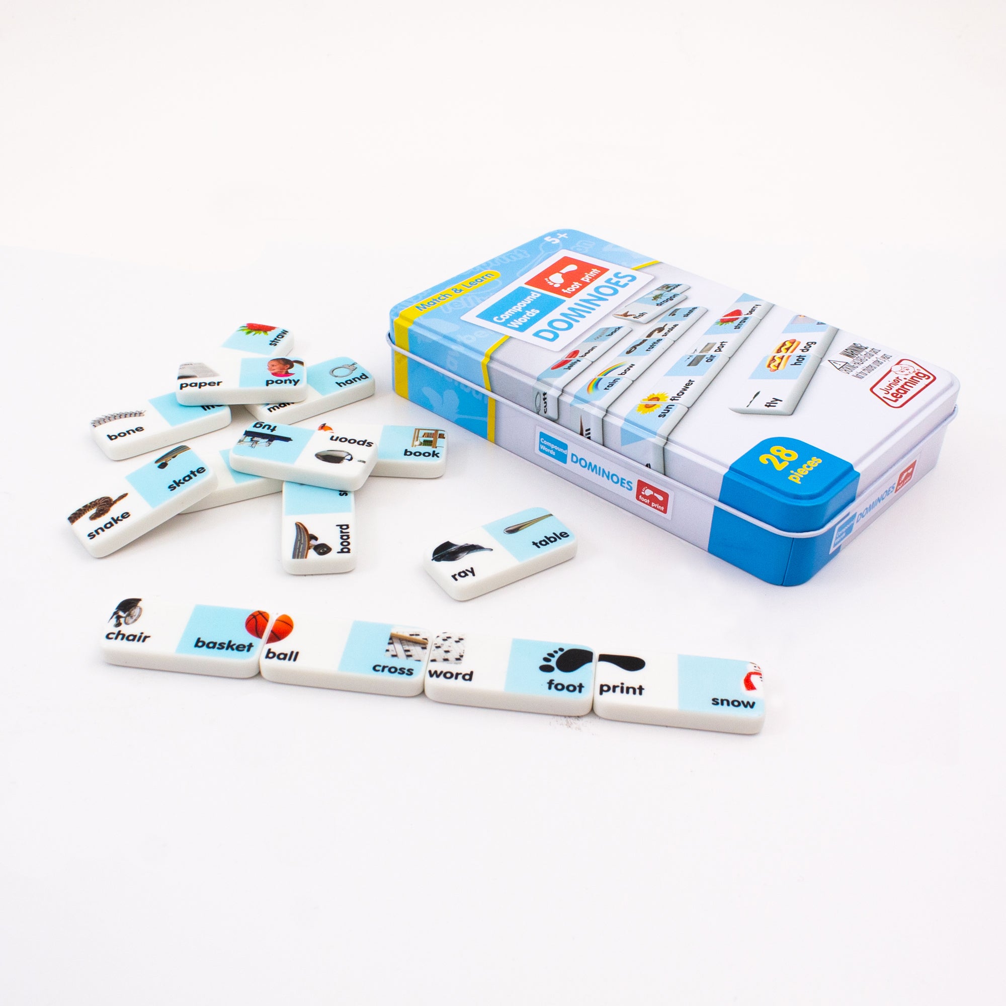 Compound Words Match & Learn Dominoes