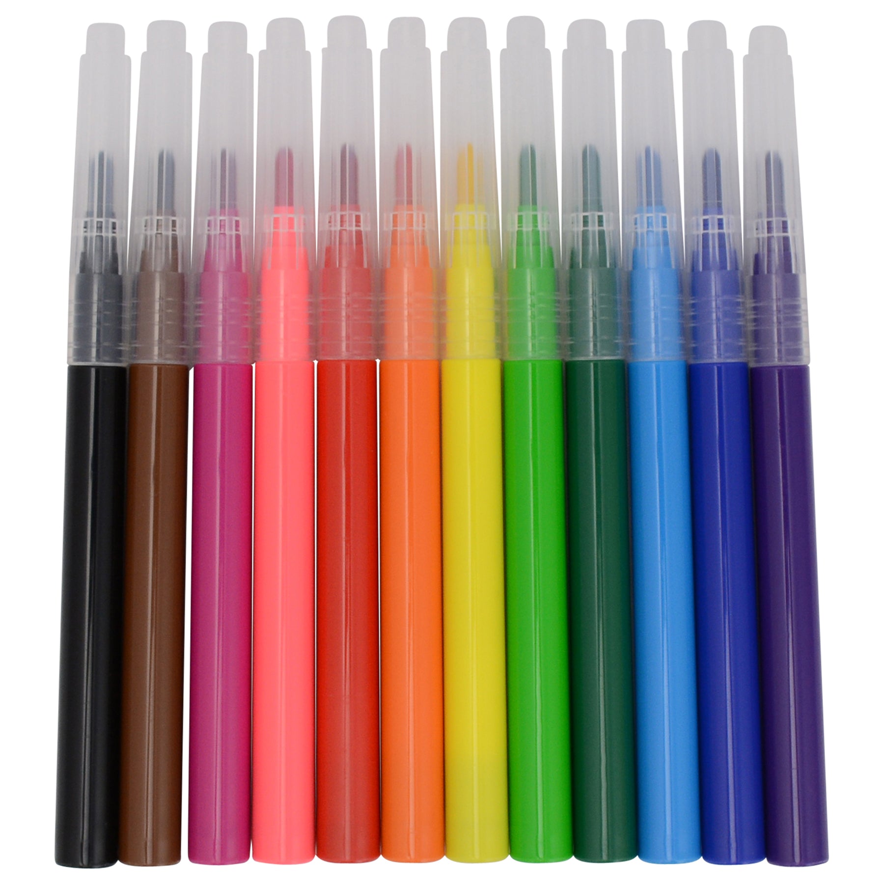 Airbrush Pen Refill Markers, Compatible With Pen #00848, Set of 12