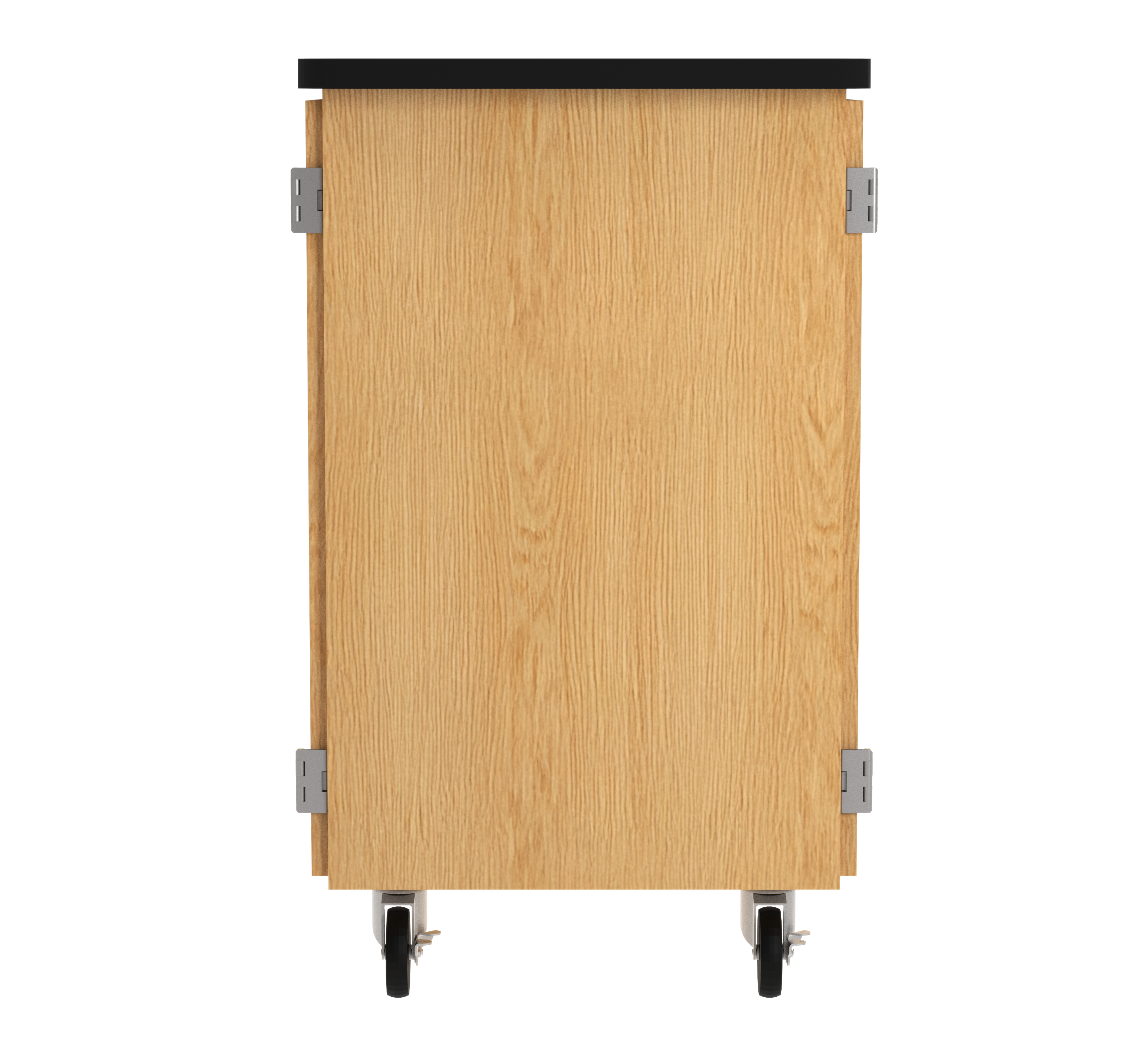 Perpetulab Mobile Microscope Cabinet - Red Oak, 48"W x 24"D x 40-3/4"H