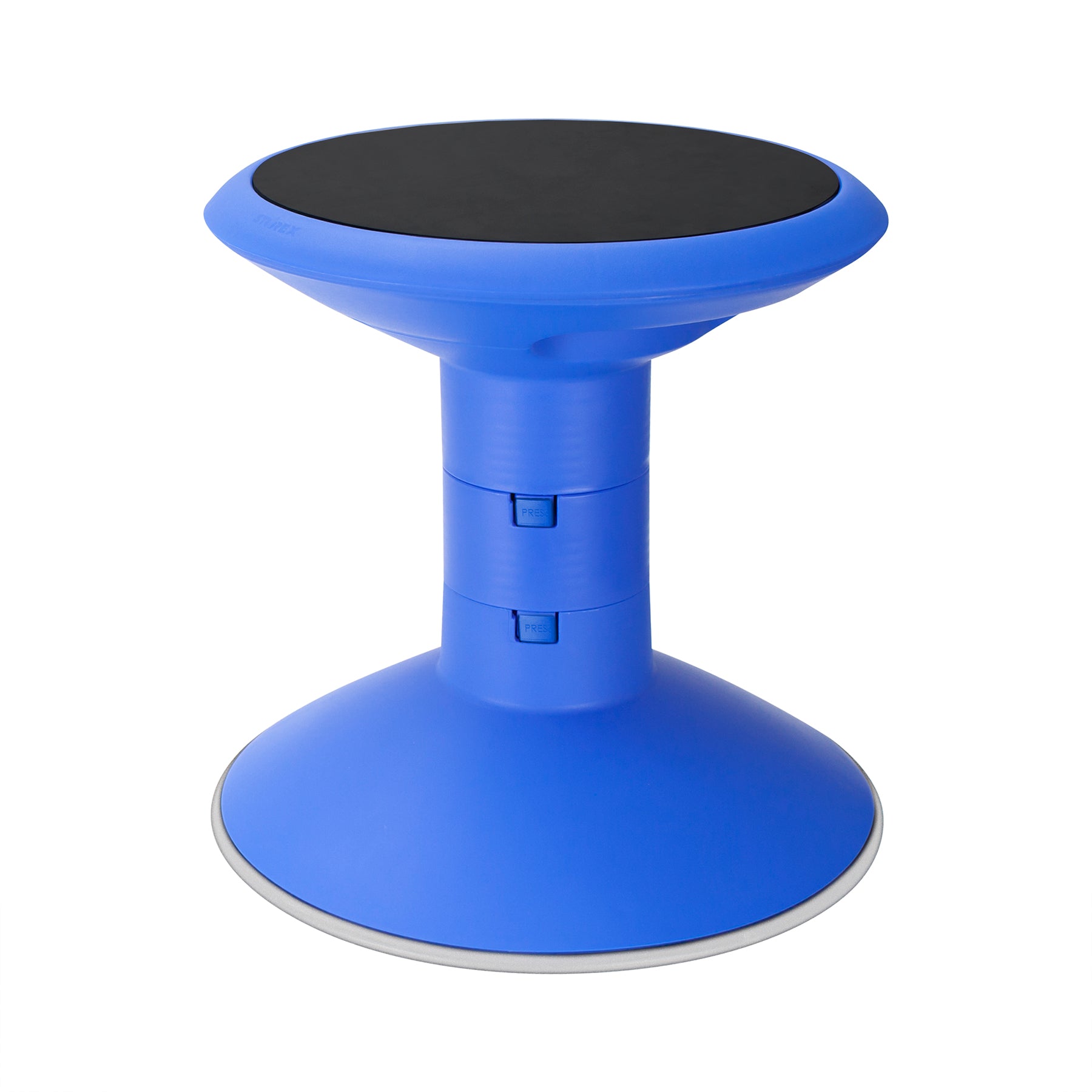 Wiggle stool, 12 to 24-inch, Blue