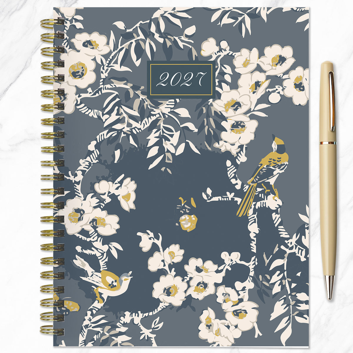 2027 BLOOMS OF BLU MED WK MON PLNER