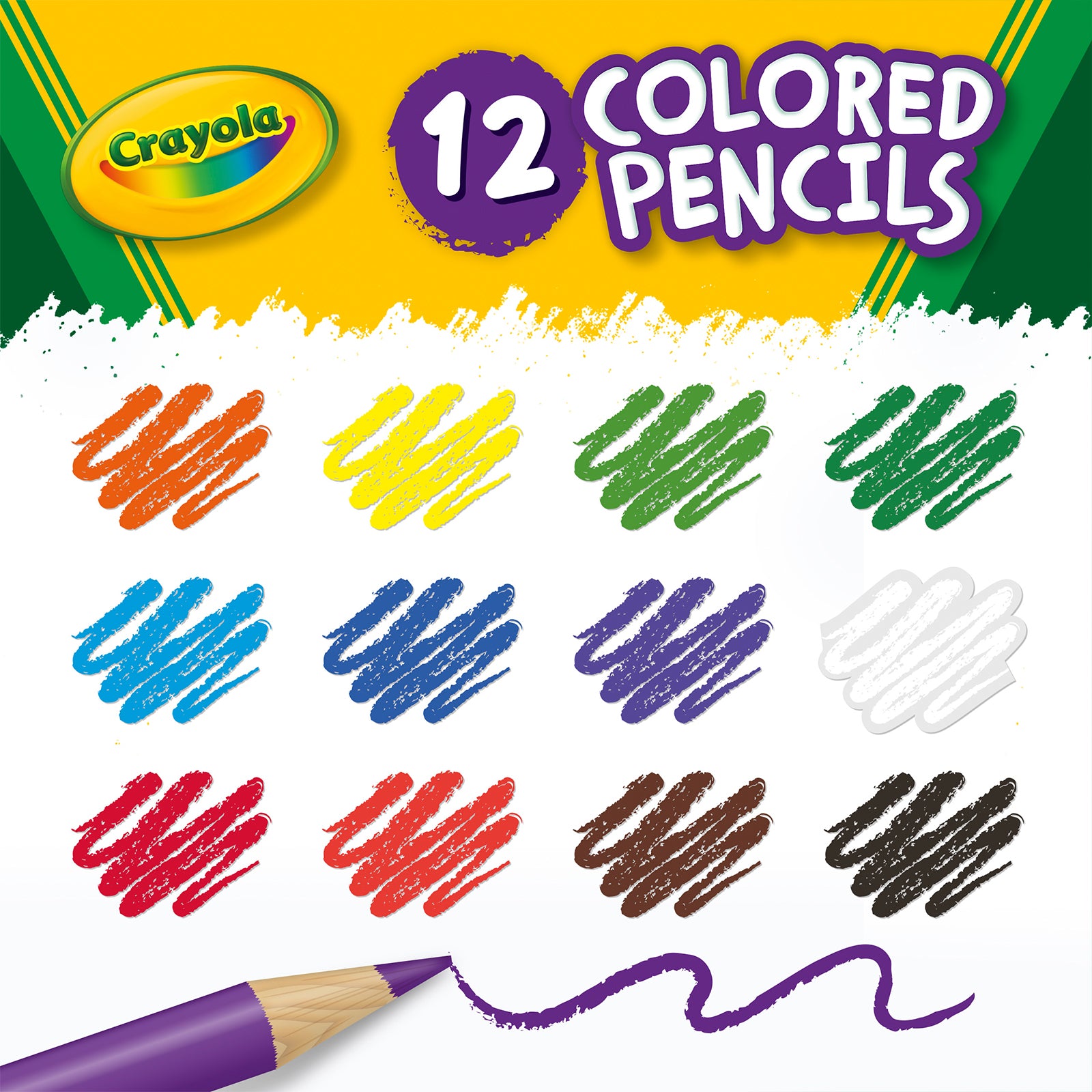 Colored Pencils, 12 Count