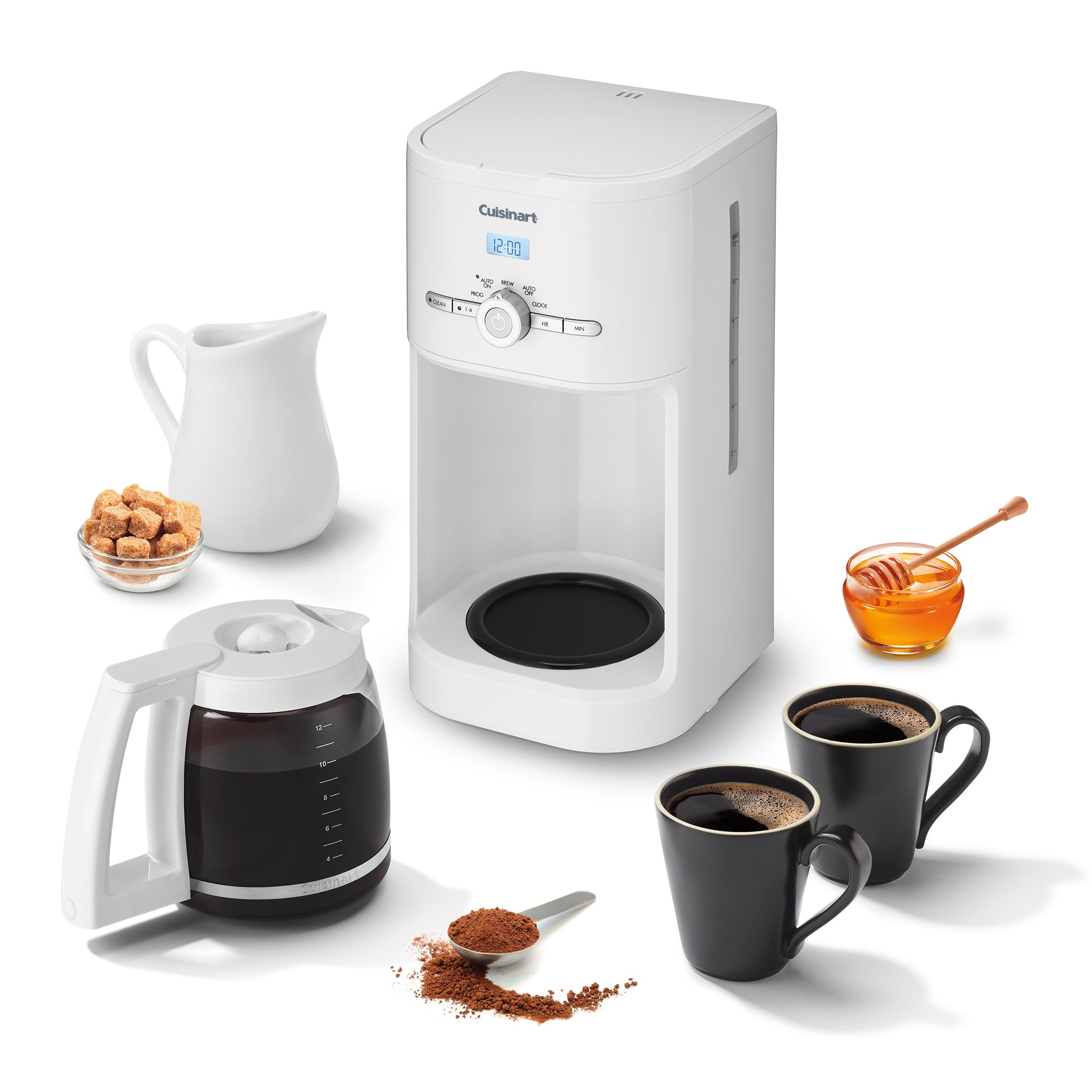 12 Cup Classic Programmable Coffee Maker - White