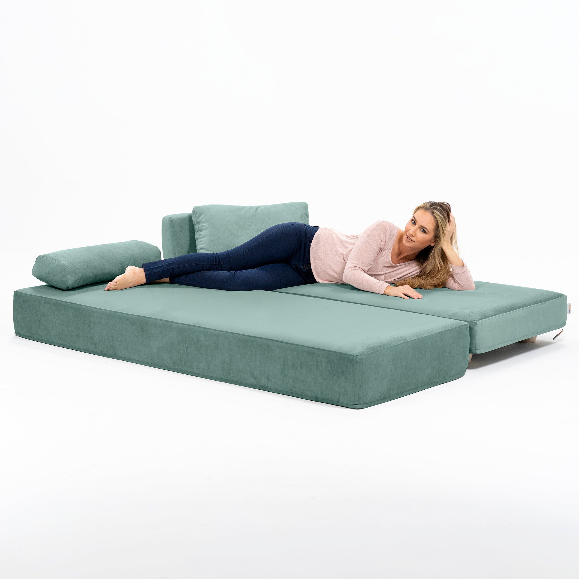 Jaxx Balshan Chaise Lounge Daybed, Caribbean
