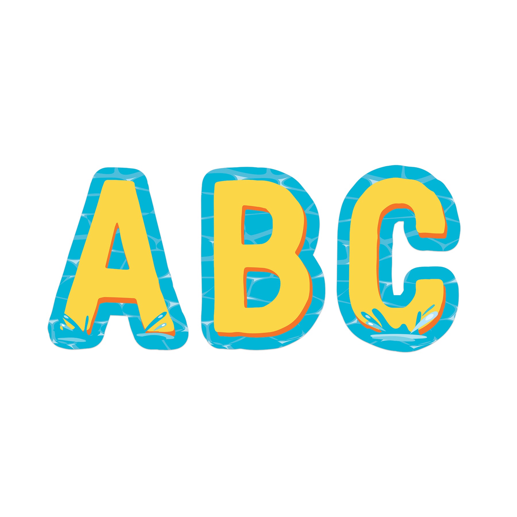 Seas the Day Deco Letters, Pack of 182