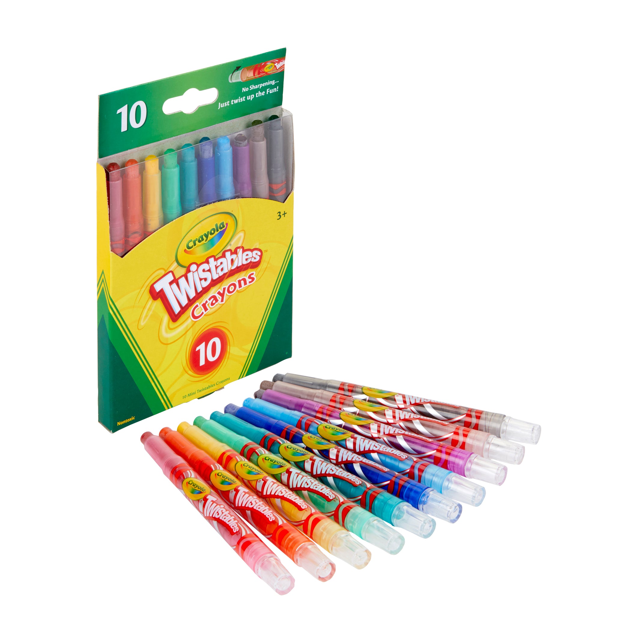 Mini Twistables Crayons, Pack of 10