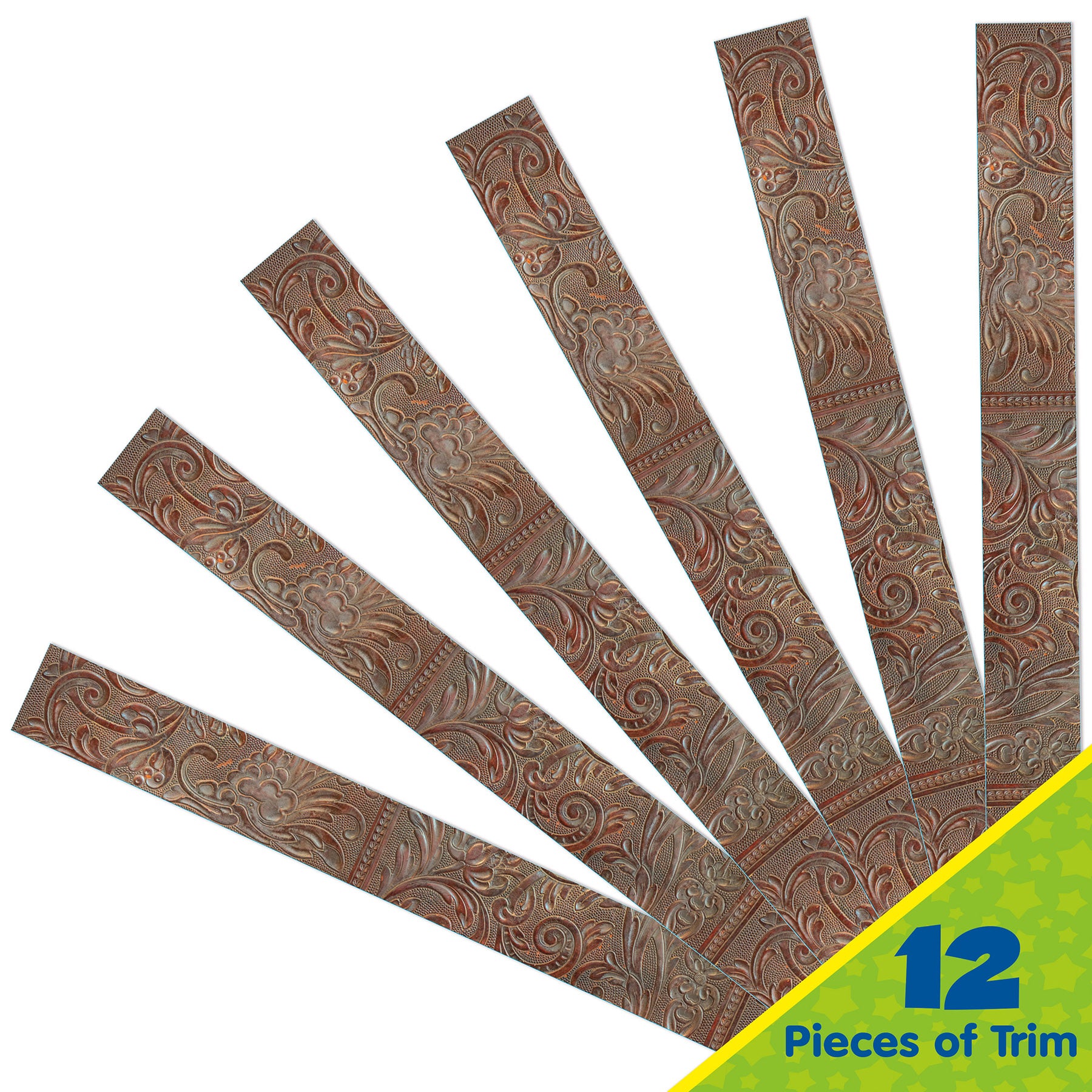 Western Leather Deco Trim, 37 Feet Per Pack, 6 Packs