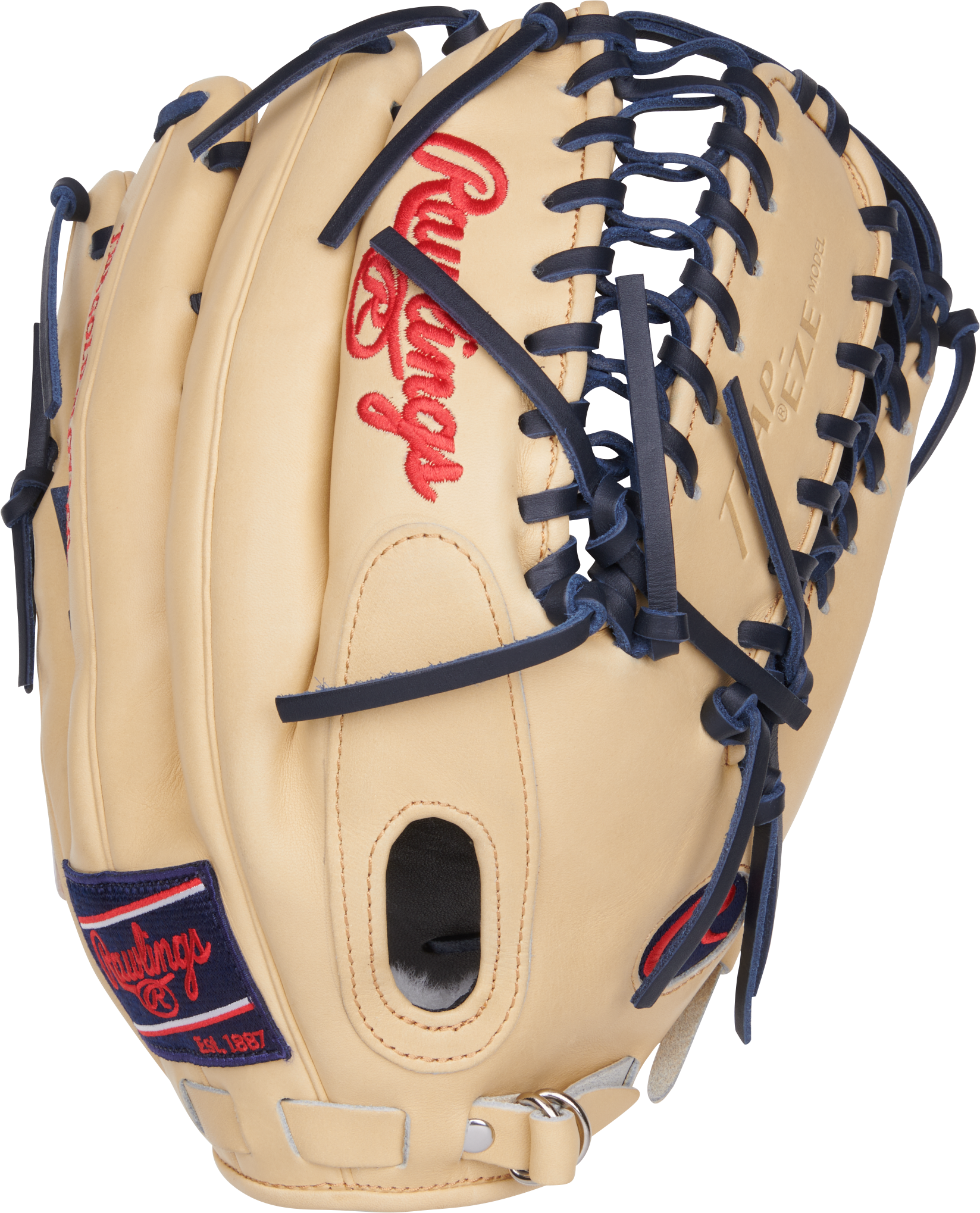 Rawlings Pro Preferred Series Mike Trout Gameday Pattern 12.75-Inch Baseball Glove - Right Hand Thrower - Camel