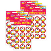 Data Pro!/ Printout Scent Stickers, 24 Per Pack, 6 Packs