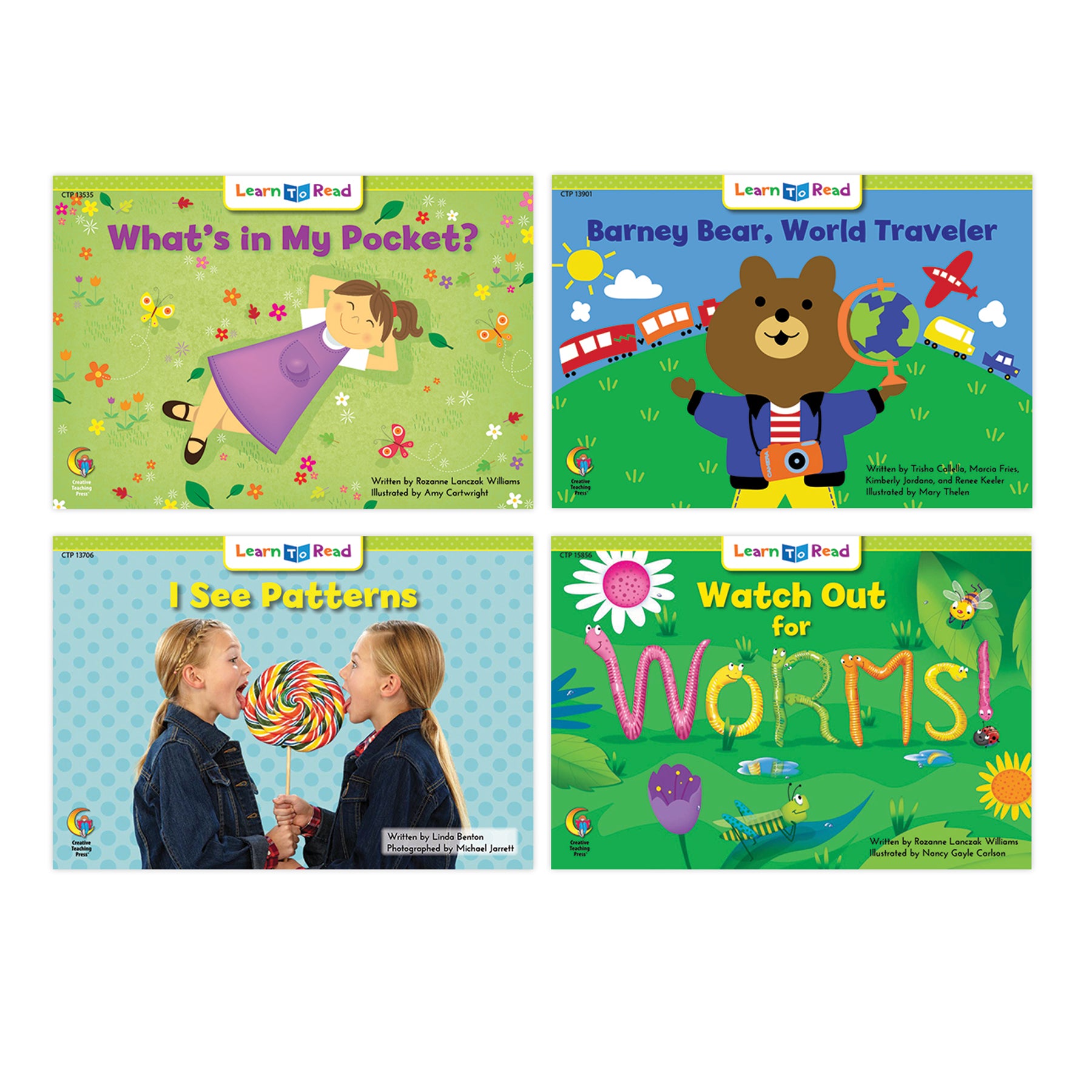 Learn to Read Variety Pack 6, Level D, 12 Titles