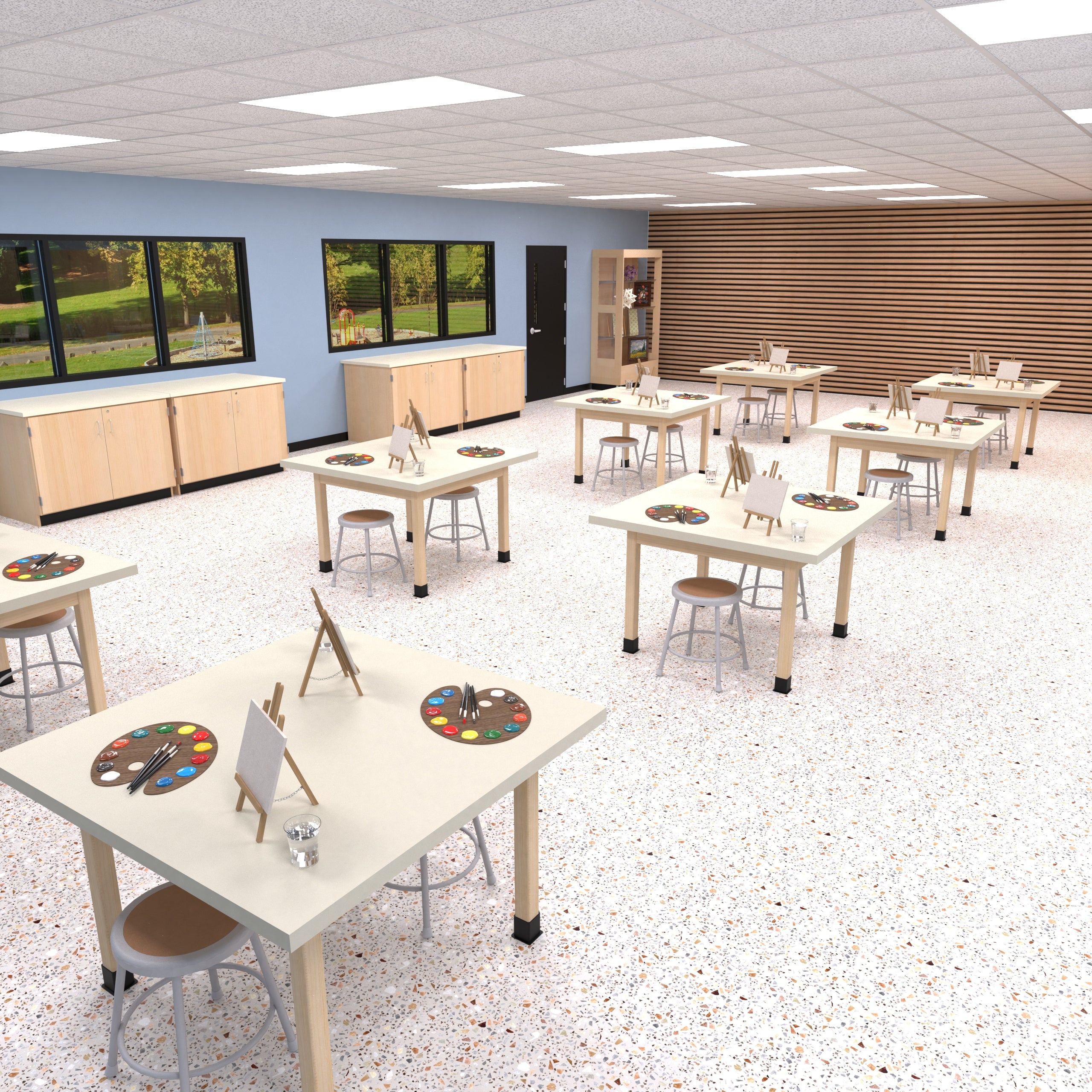 Perspective Worktop Classic Activity Table
